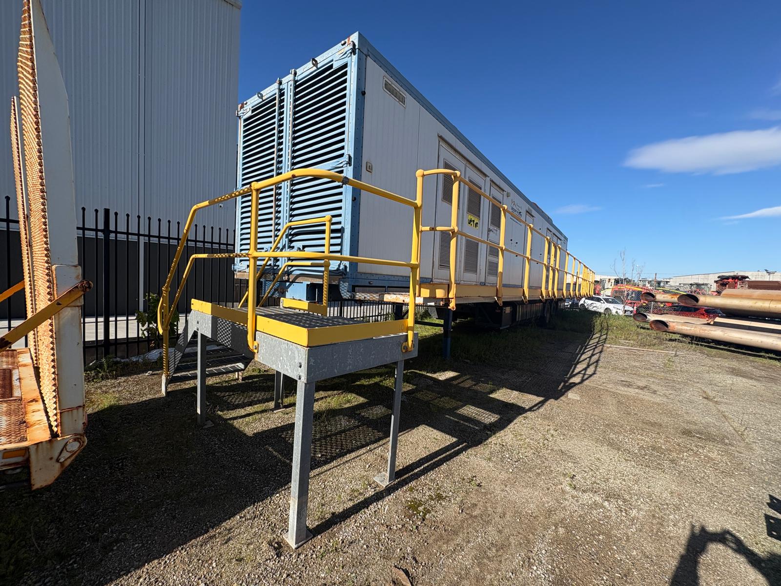 Enclosed Generator Trailer Mounted