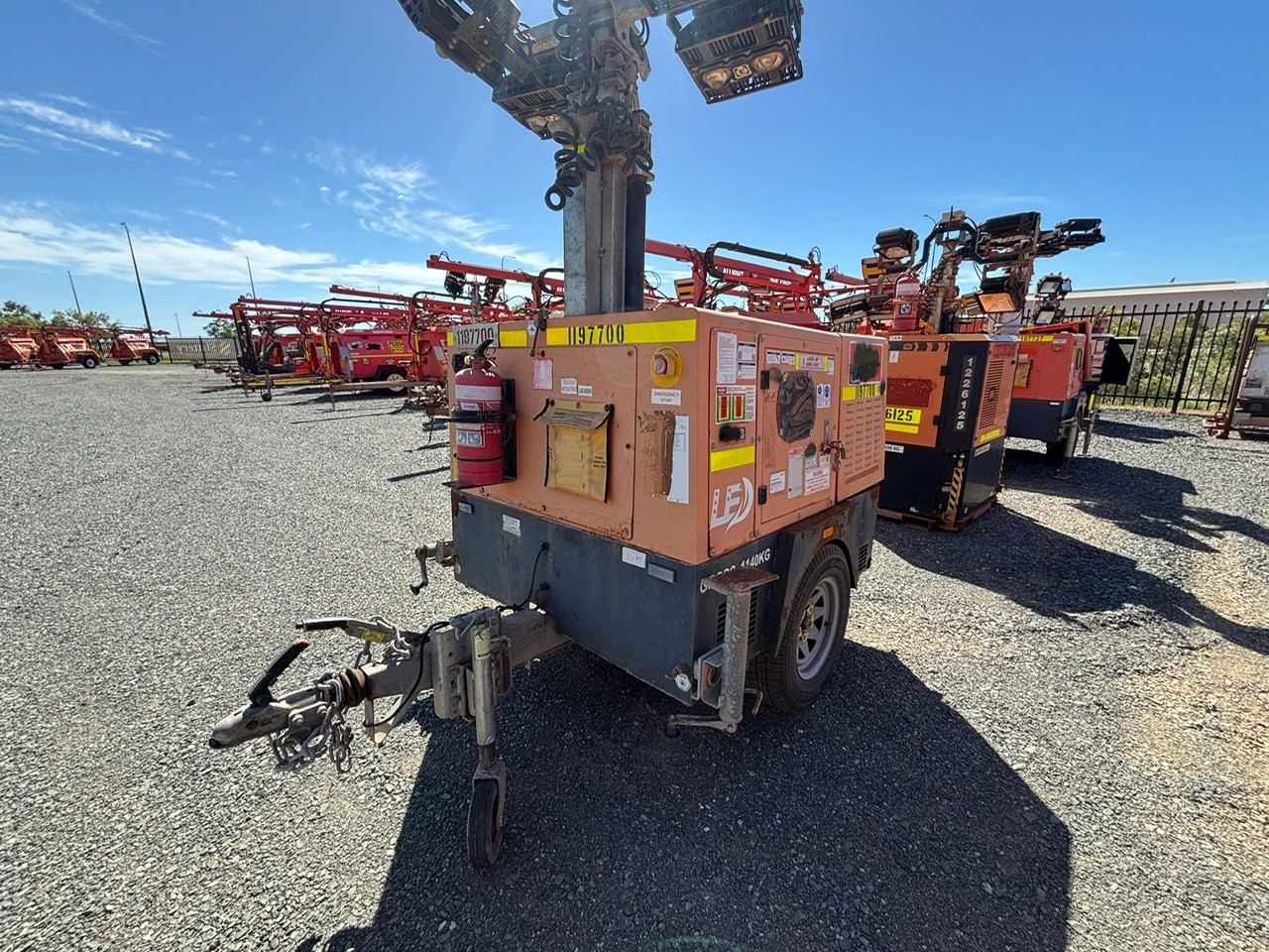 2018 Allight Light Tower Single Axle Trailer