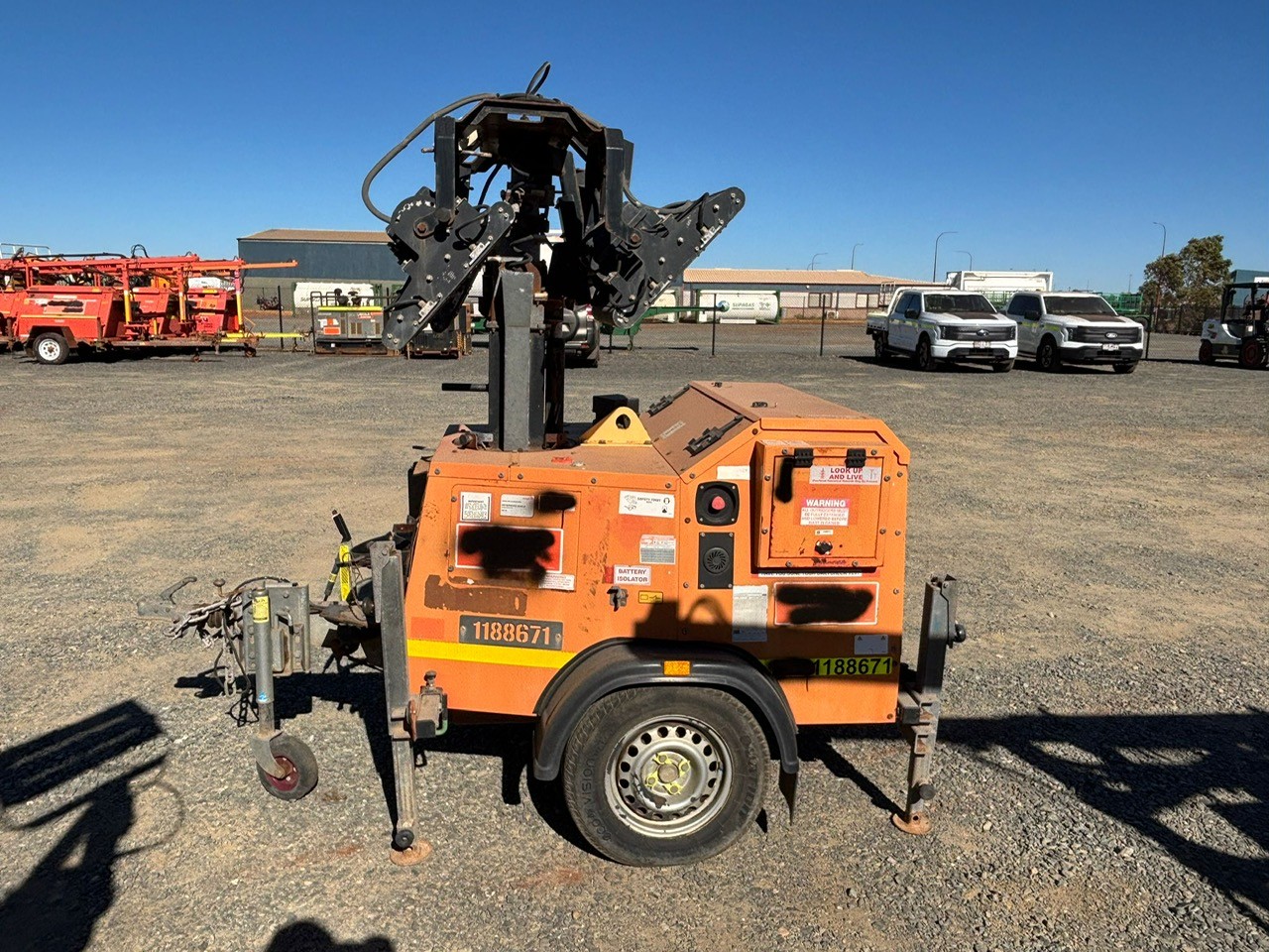 2017 Morris Trailer Mounted Light Tower