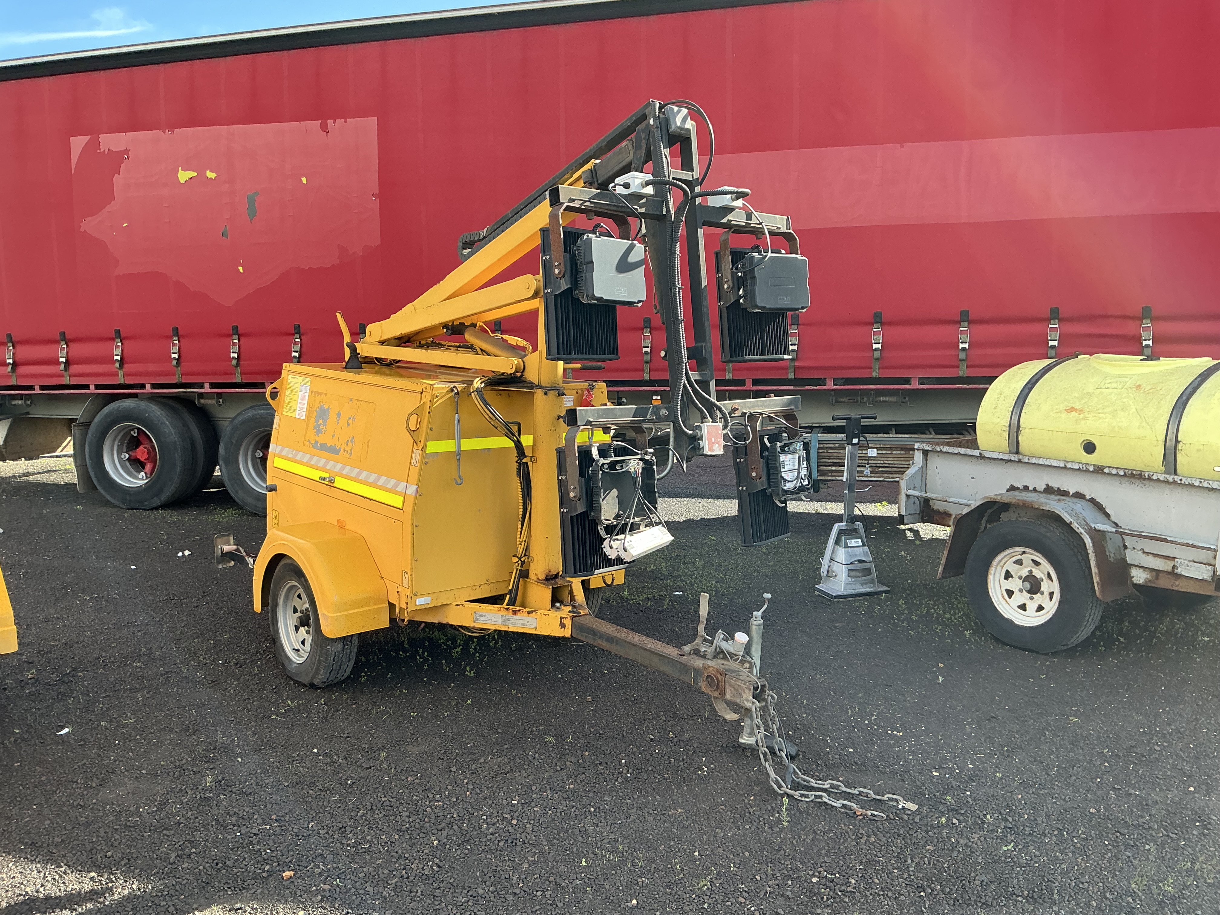 2008 JLG Industries 4108AN Single Axle Light Tower Trailer