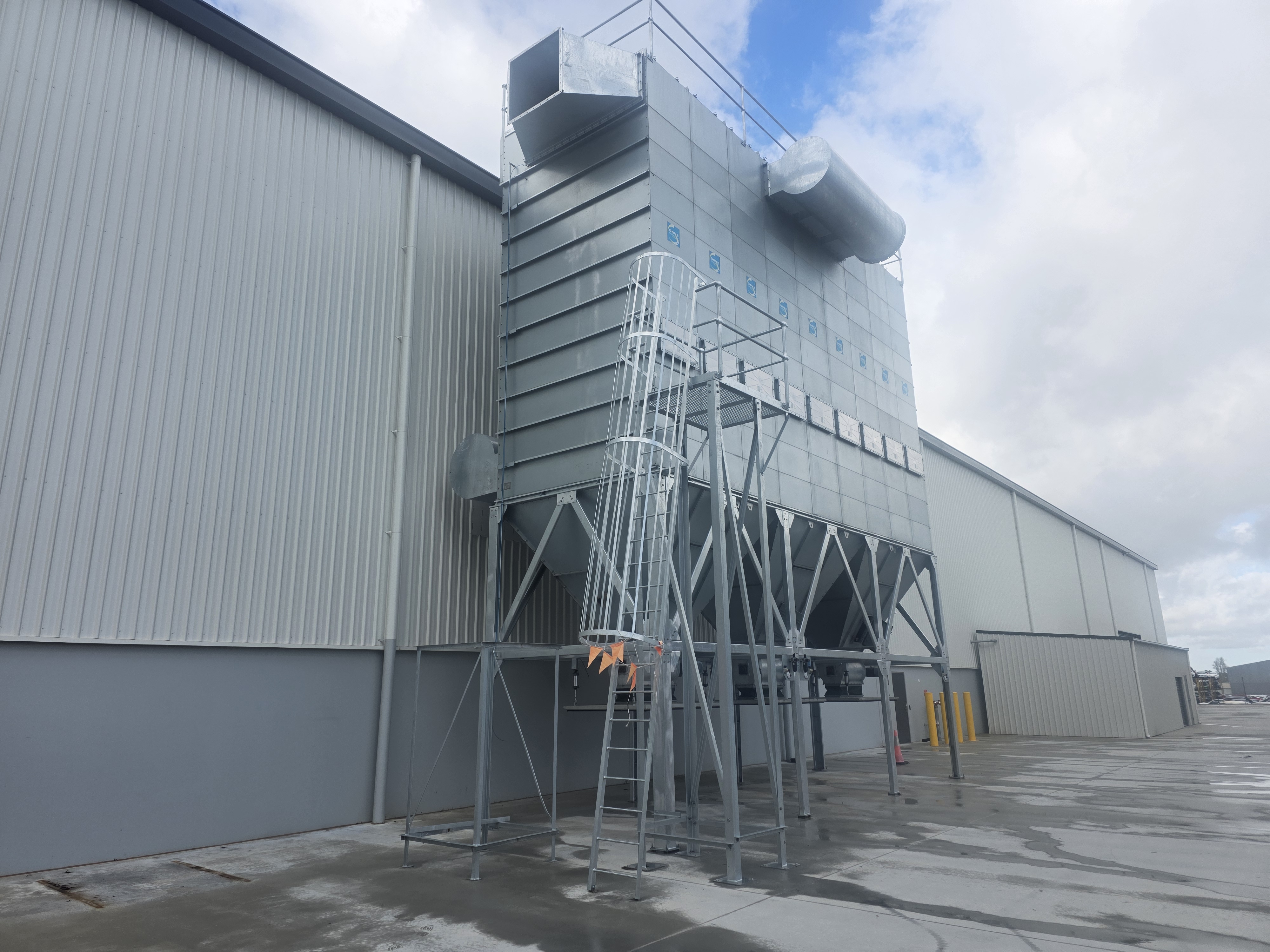 Guangzhou Govesky Environmental Technological Co. LDM Series Module Pulse Dust Filter & Ducting