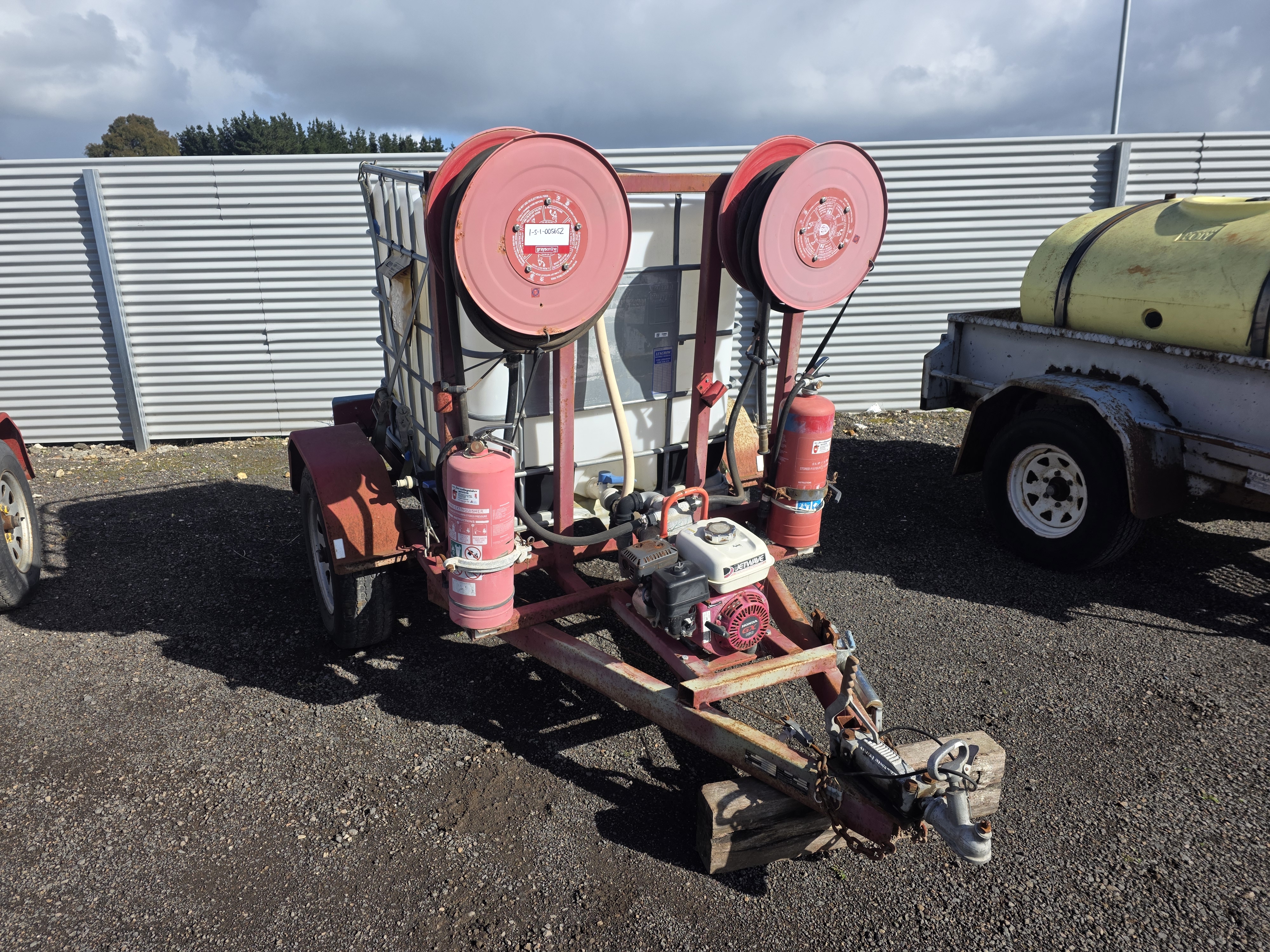 2019 Homemade Single Axle Water Cart - MOUNT GAMBIER SA