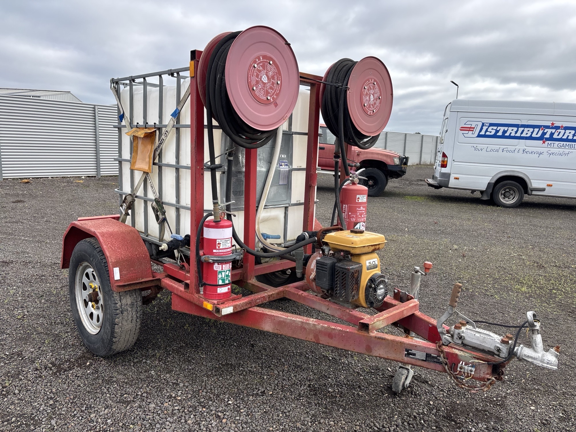 2019 Homemade Single Axle Water Cart - MOUNT GAMBIER SA