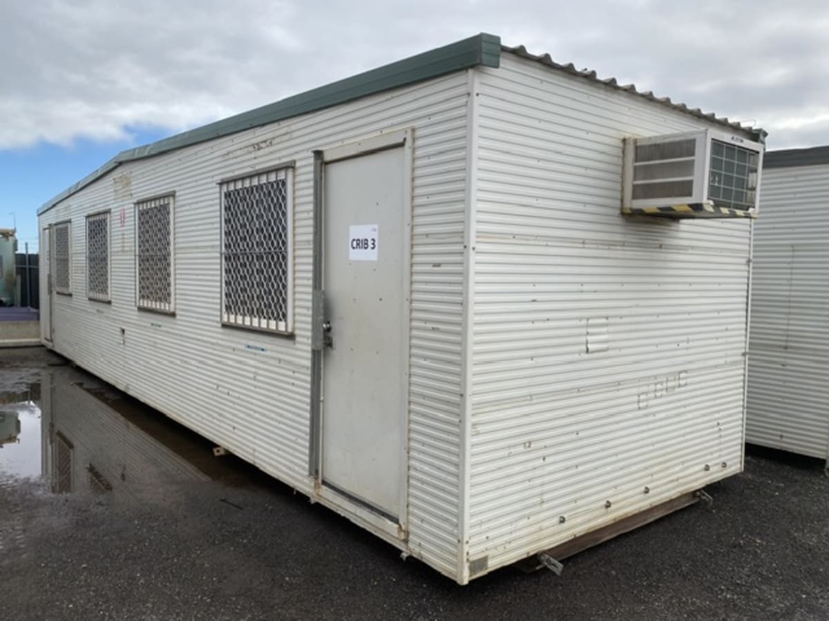 Baines Construction 12 x 3m Portable Office Building