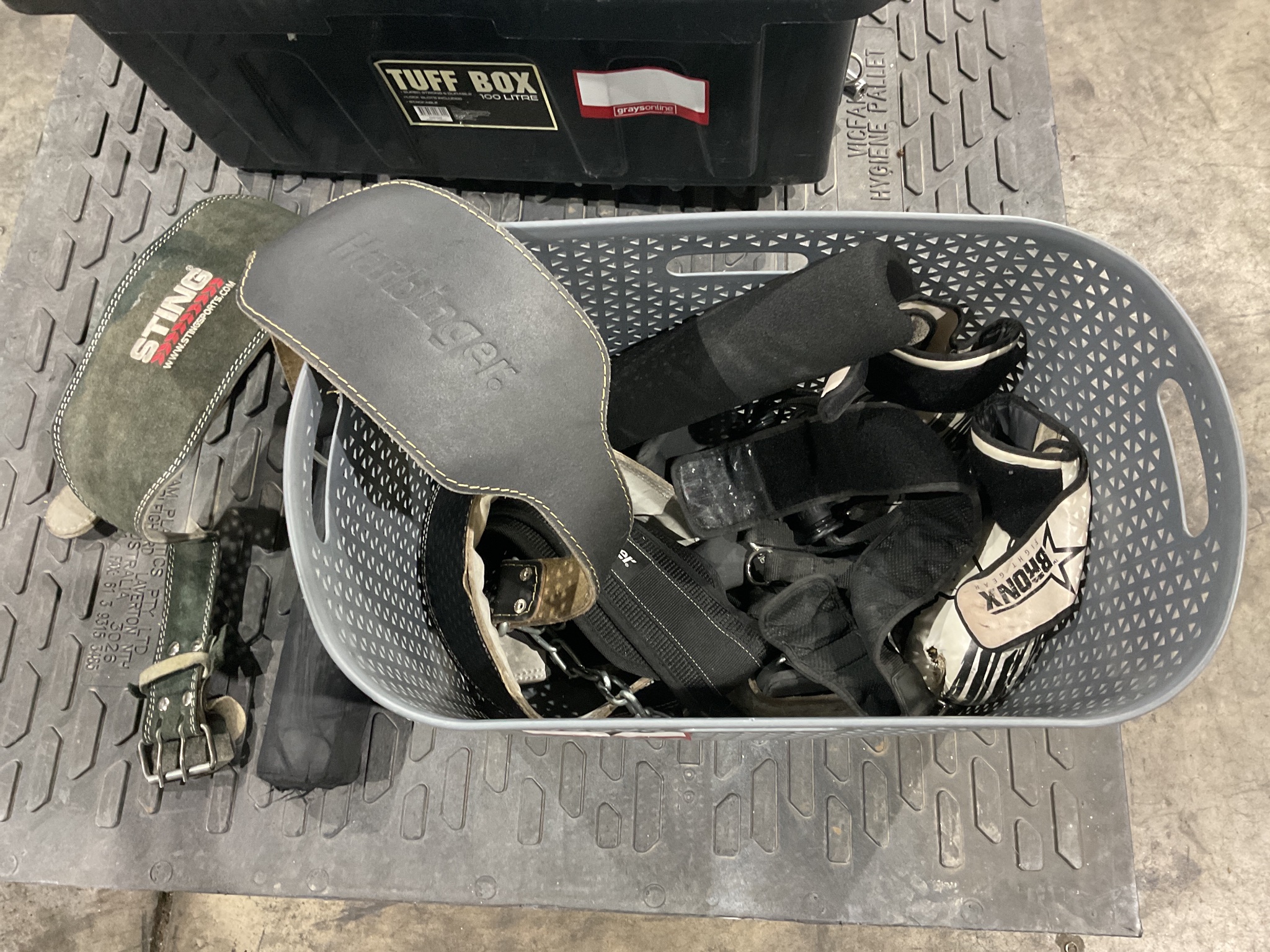 Assorted Gym Equipment