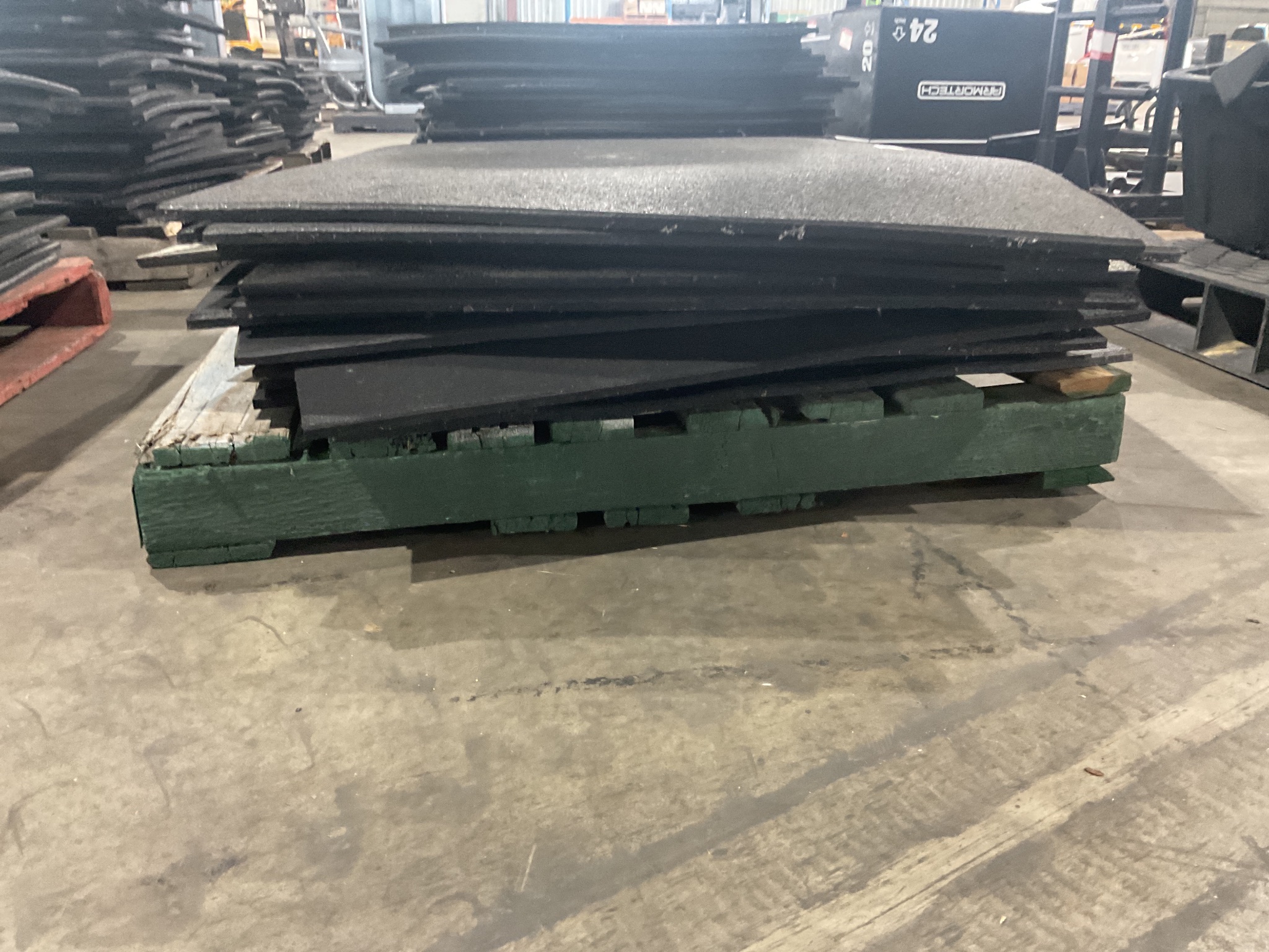 Rubber Gym Flooring Tiles