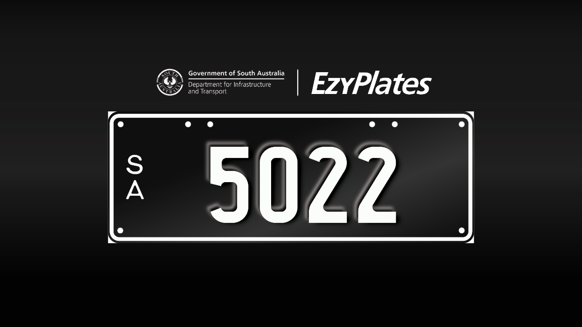 Exclusive Numeric Plate "5022"
