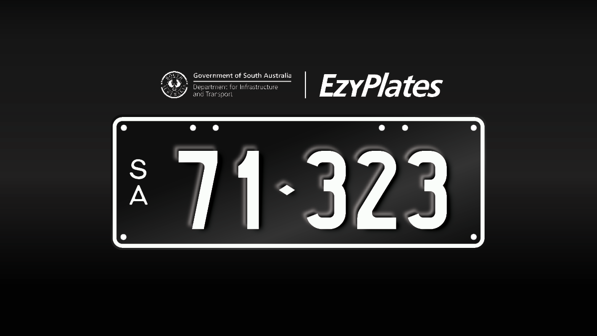 Exclusive Numeric Plate "71-323"