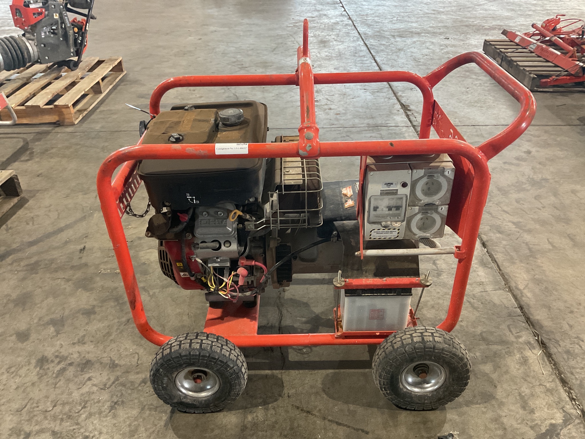 Crommelins Generator 6-8KVA Petrol