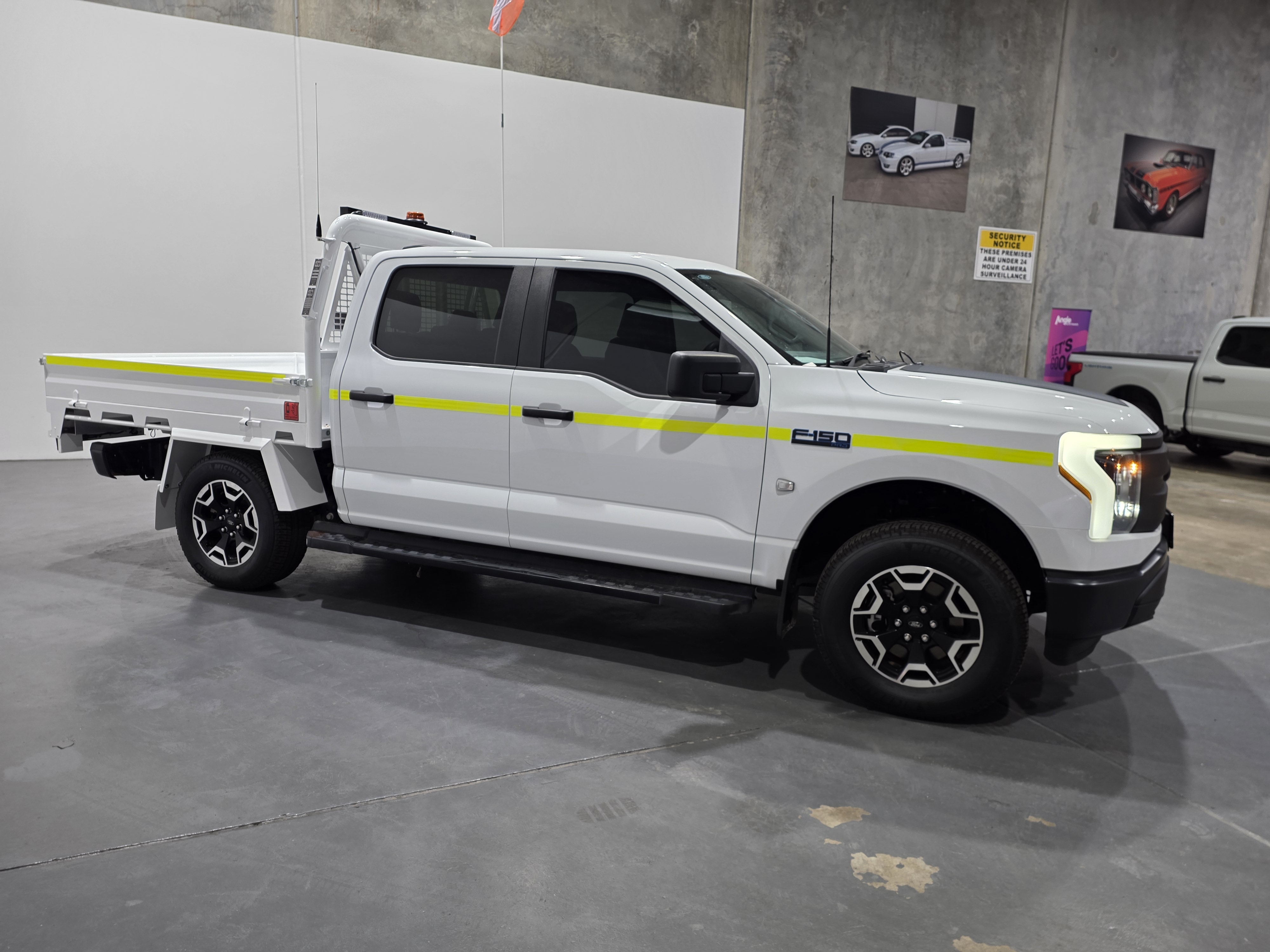 4 · 2024 Ford F-150 Lightning Pro Extended Range (131kWh) (Mine Spec)
