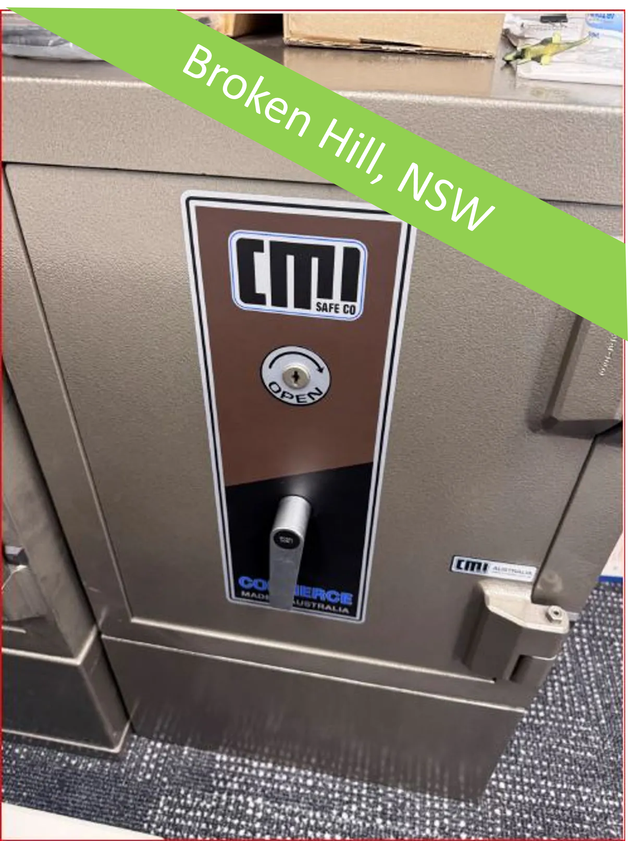 207 · CMI SAFECO Safe (Police Lost & Stolen)