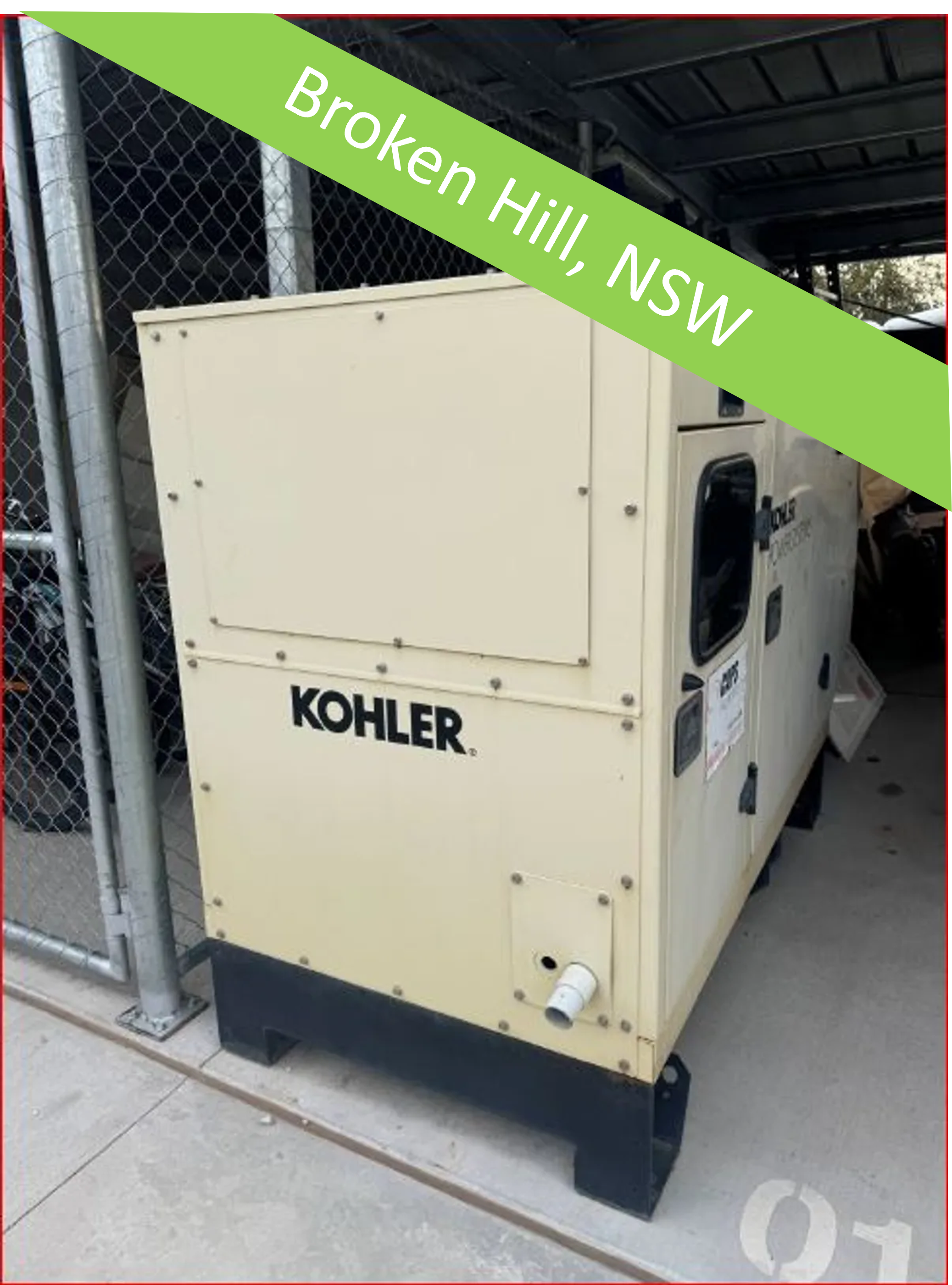 KOHLER Power Systems Generator (Police Lost & Stolen)