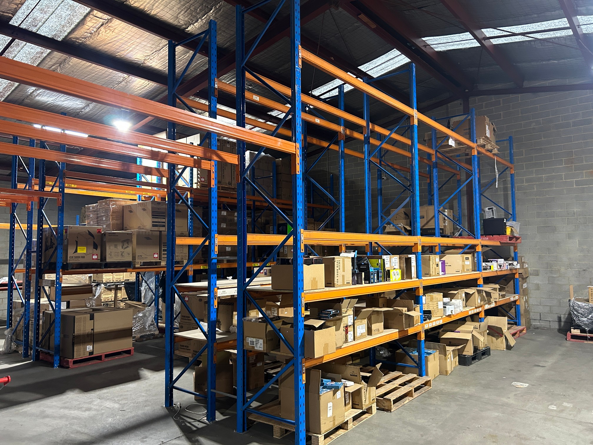 20 x BAYS OF DEXION PALLET RACKING