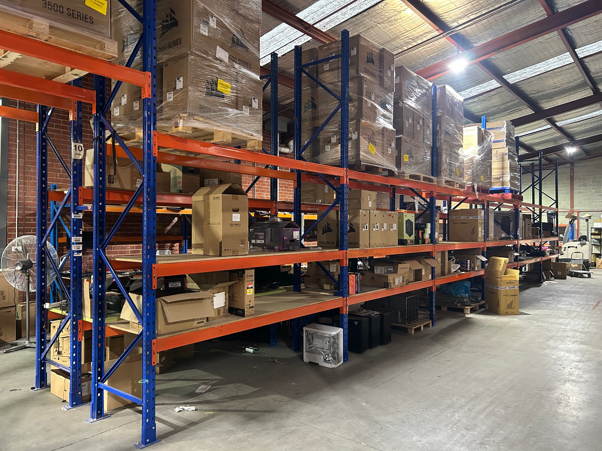 20 x BAYS OF OTL PALLET RACKING