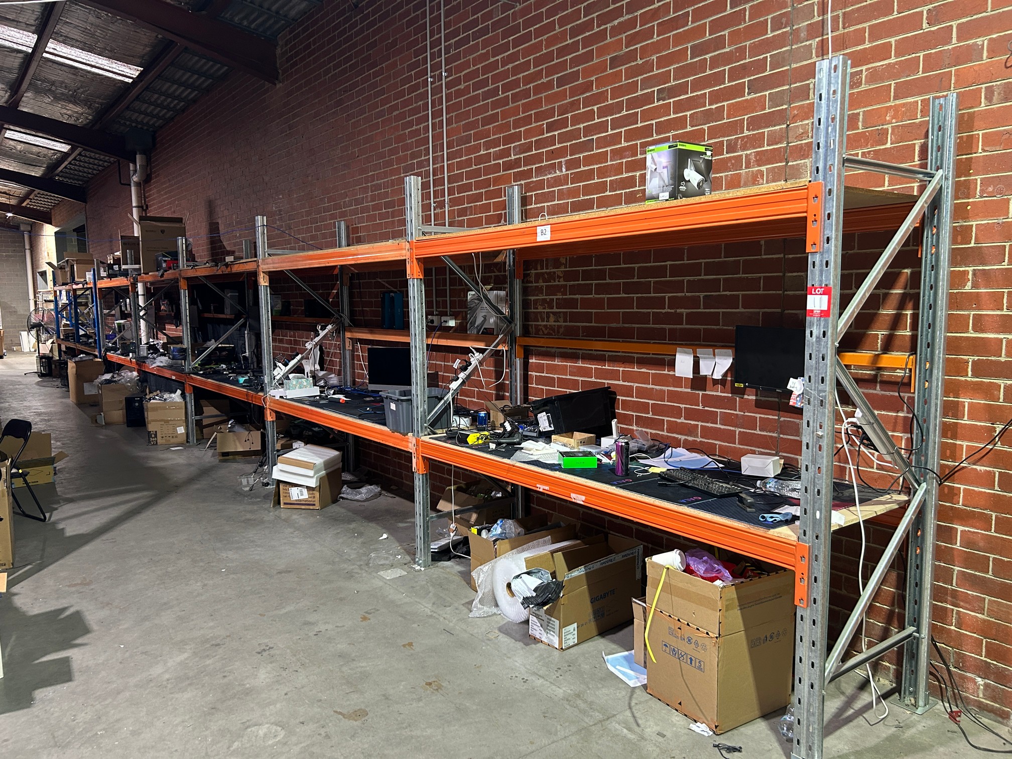 11 · 7 x BAYS OF ASSORTED PALLET RACKING
