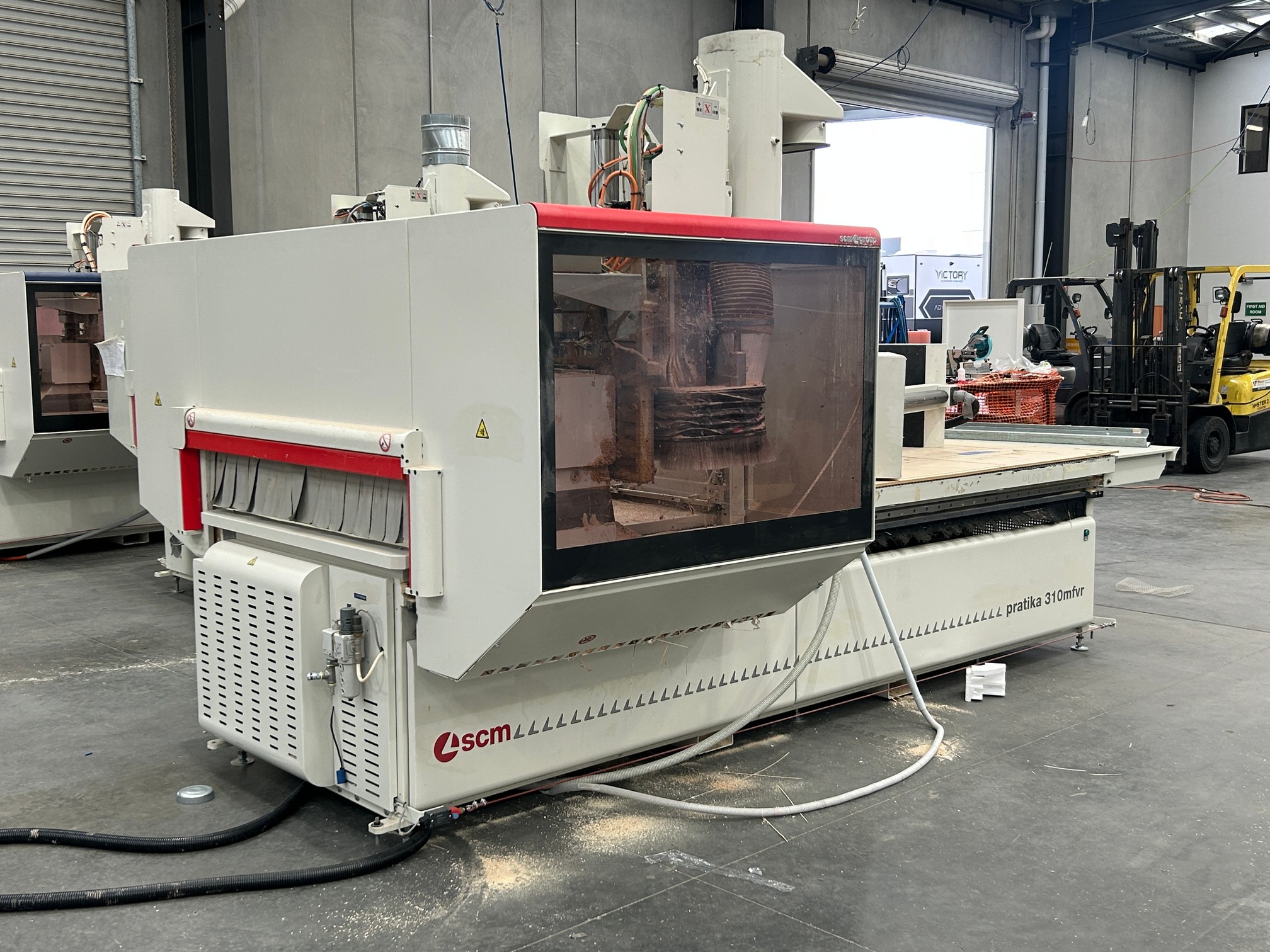 1 · 2018 SCM Pratika 310MFVR CNC Router (3 Axis)