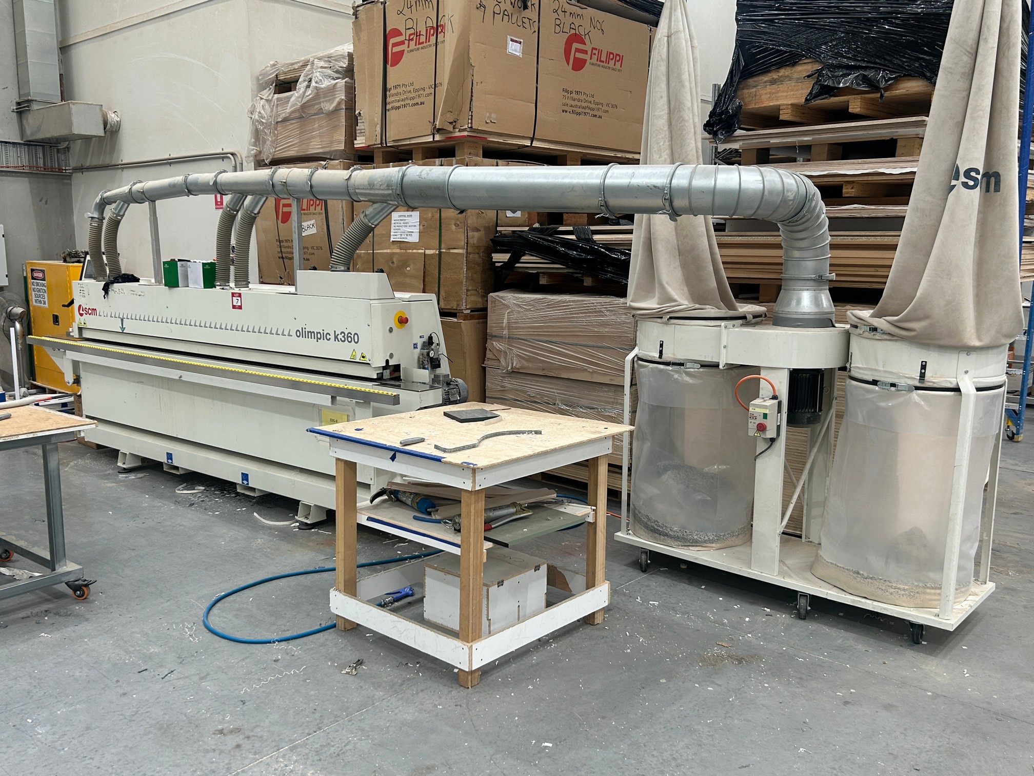 2017 SCM Olimpic K 360 Edge Banding Machine