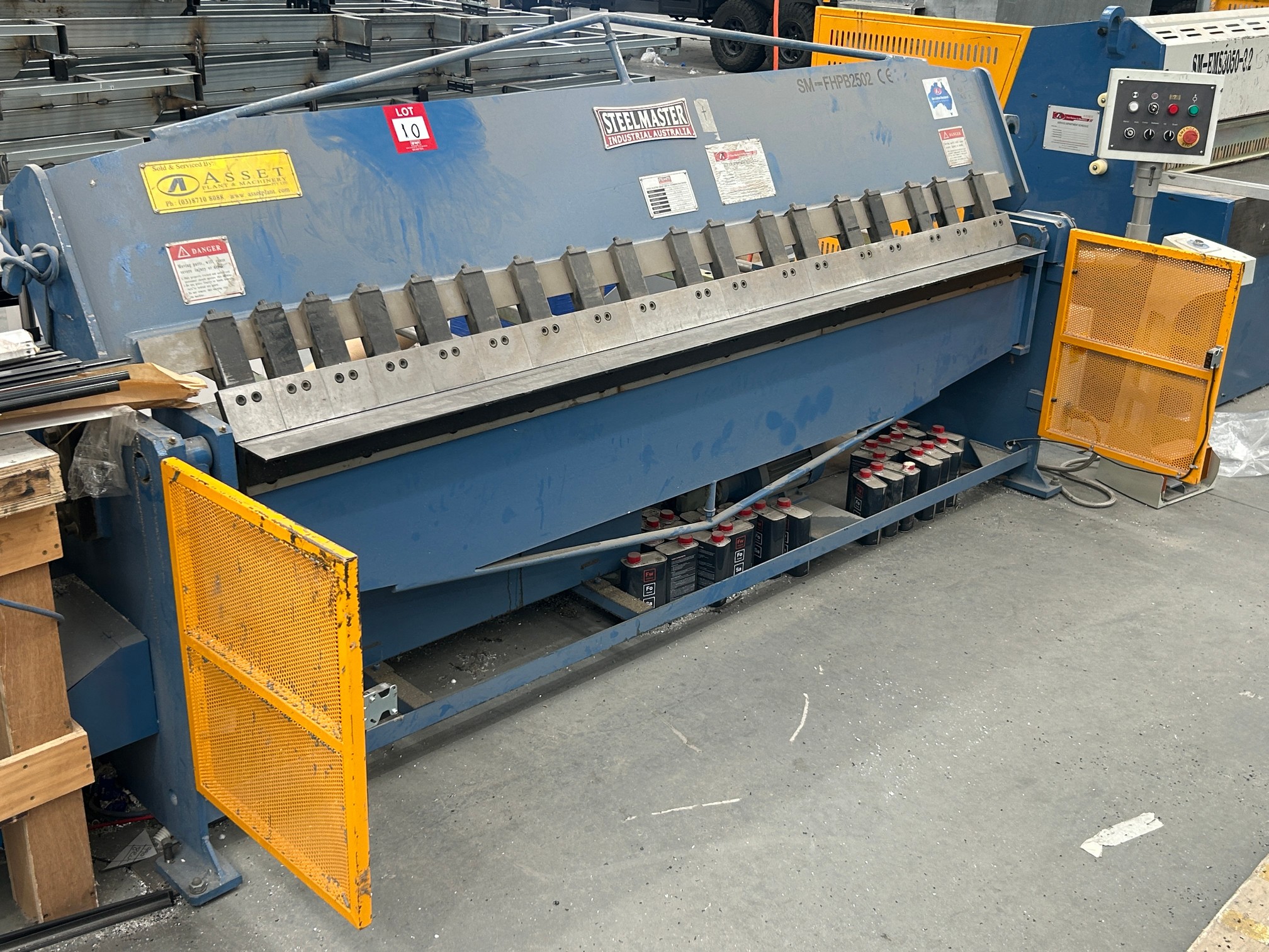 Steel Master SM-FHPB2502 Sheet Metal Roller