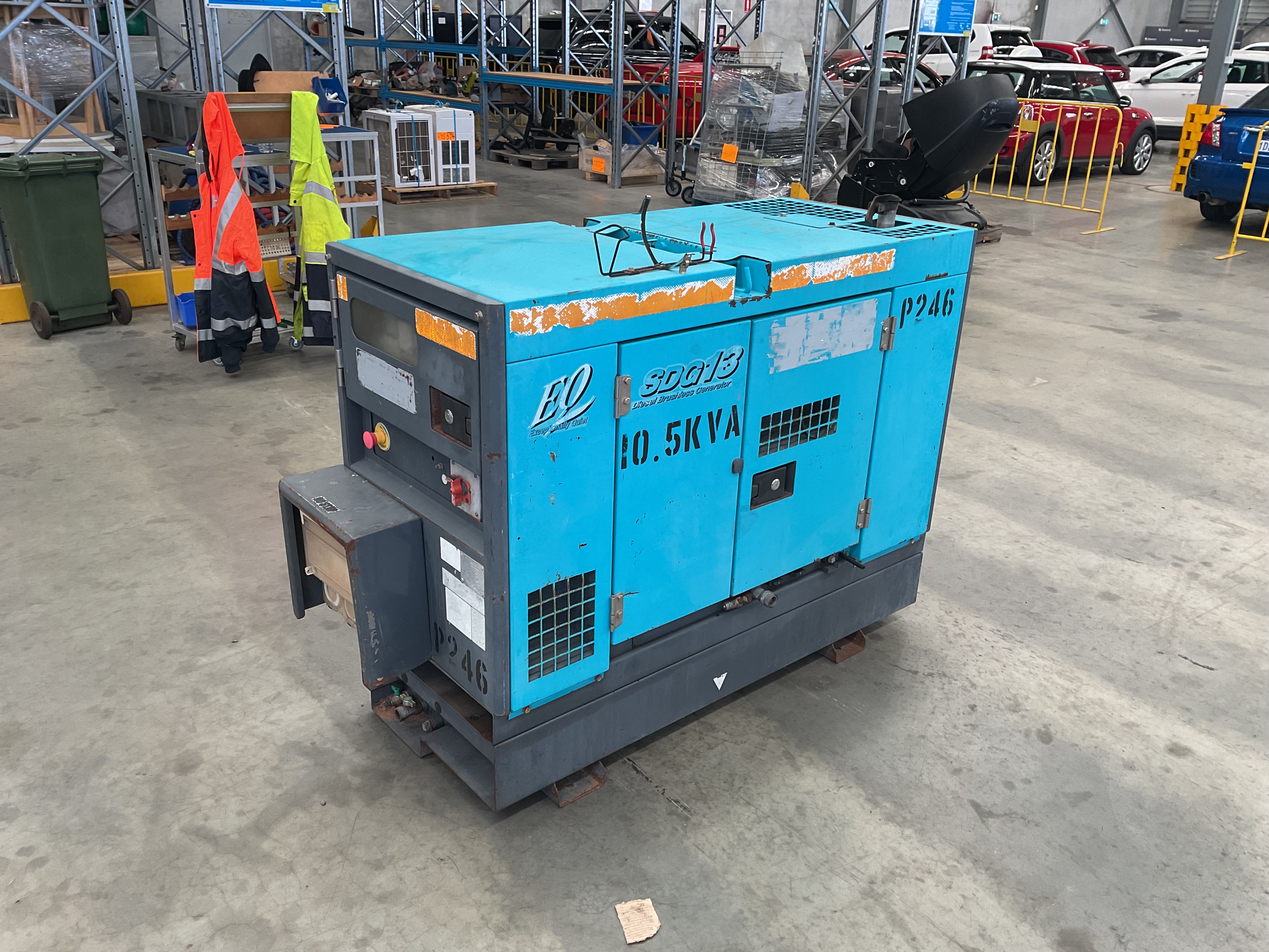 Diesel Generator 10 KVA Airman SDG13 - Unreserved