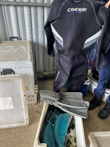 Diving Gear **Unreserved**
