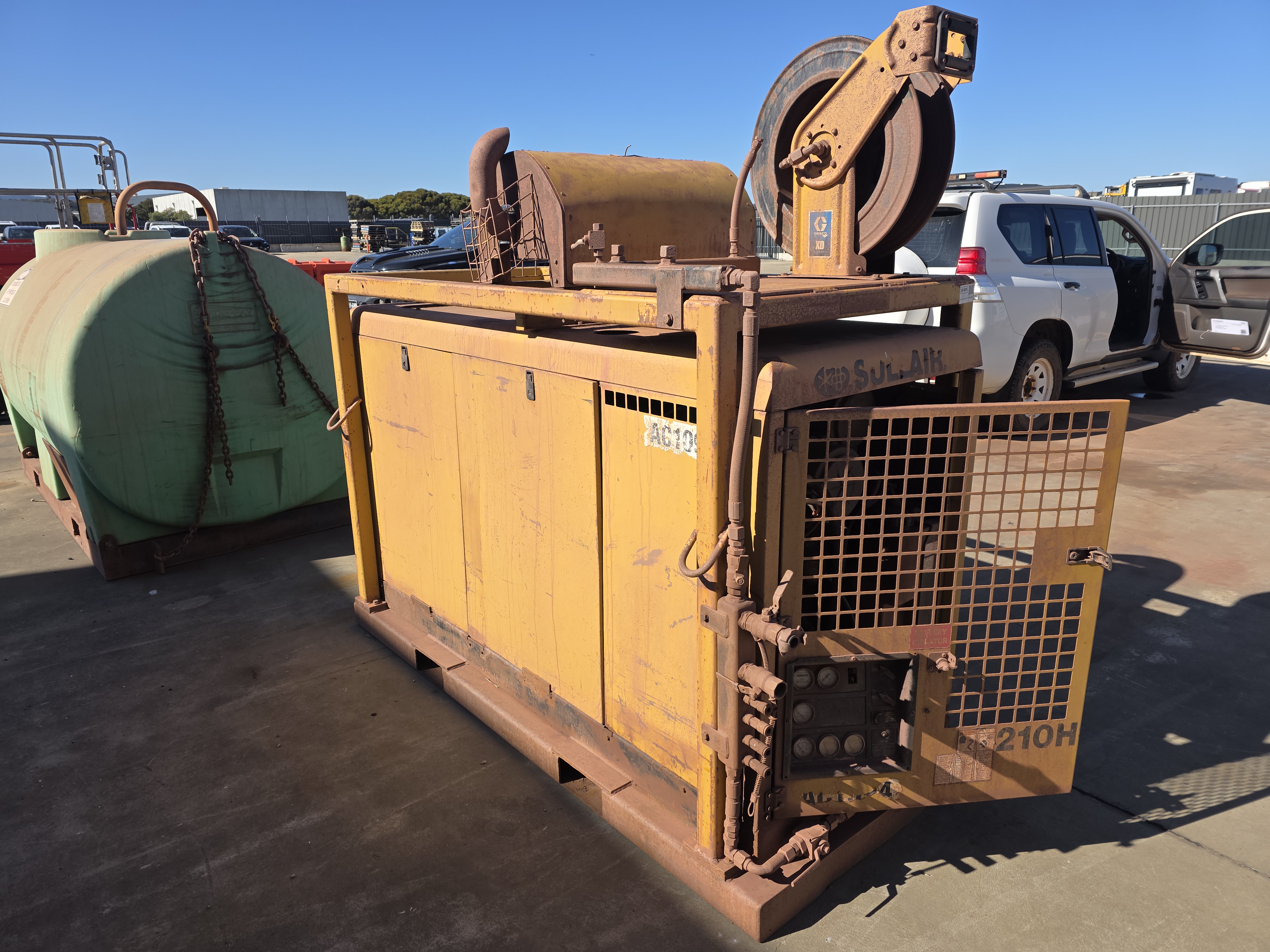 15 · Sullair 210HDUQ Skid Mounted Air Compressor