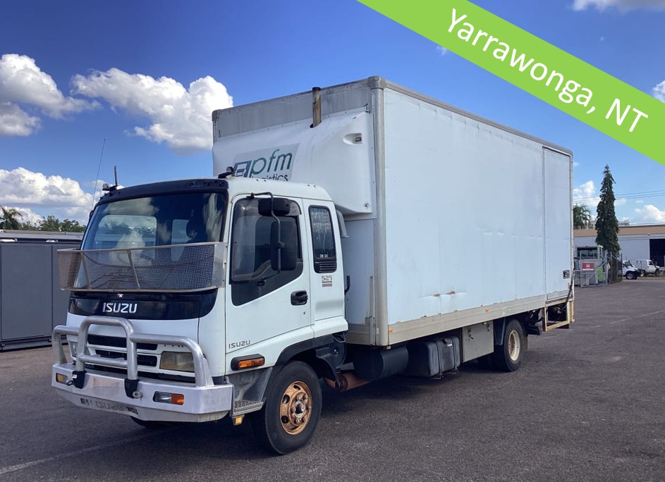 2007 Isuzu FRR525 4x2 Pantech, Full Tailgate (2000kg Capacity) **Located Darwin**
