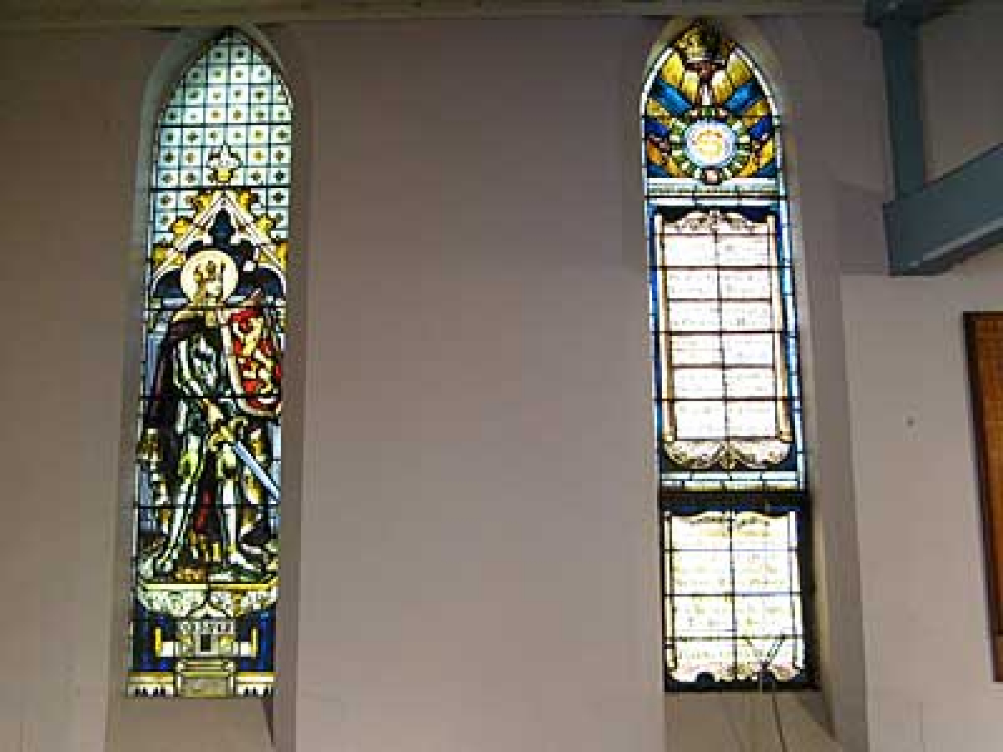 Leigh Memorial Church First World War Memorial Windows NSW War