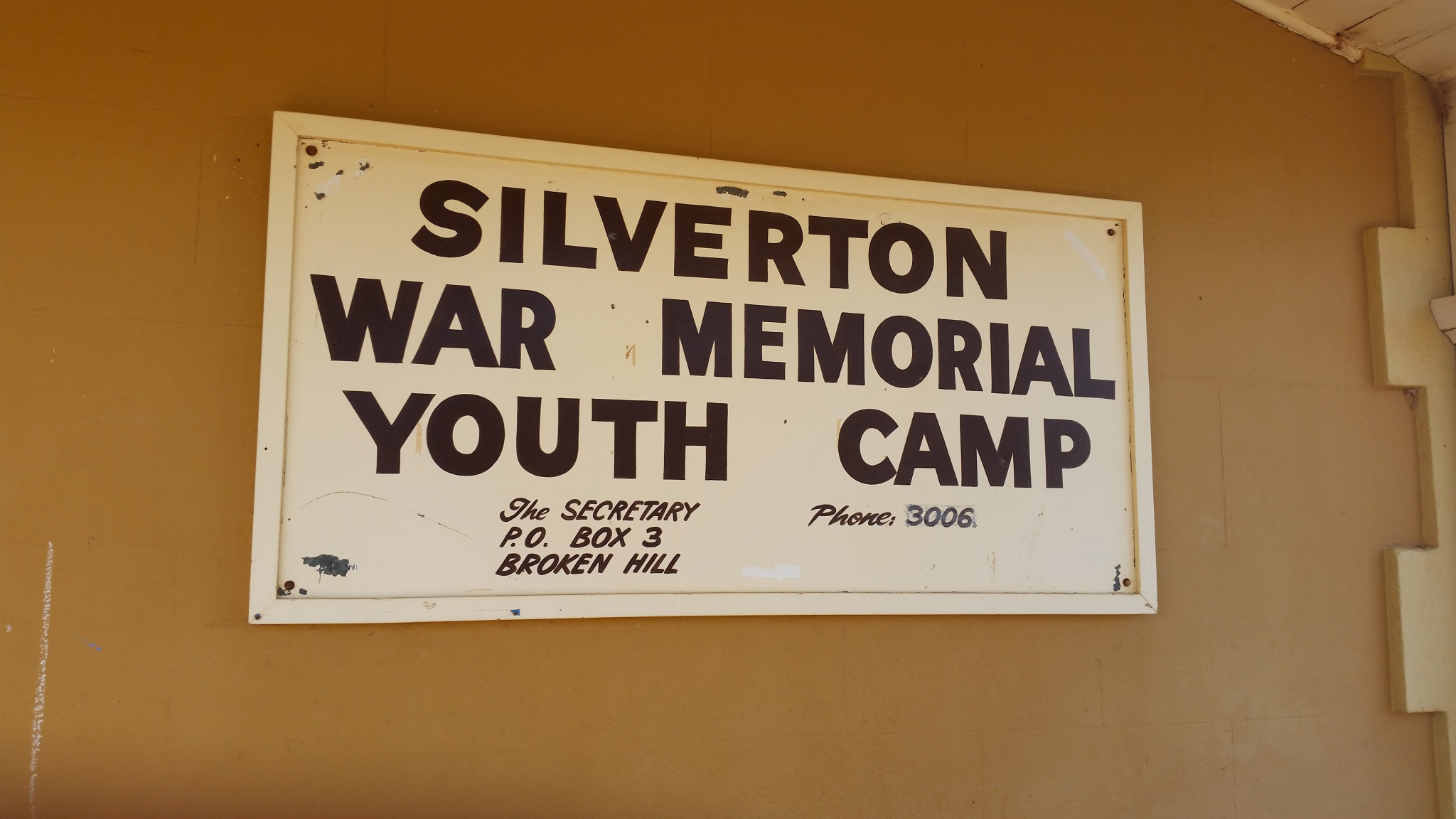 Silverton War Memorial Youth Camp and Second World War