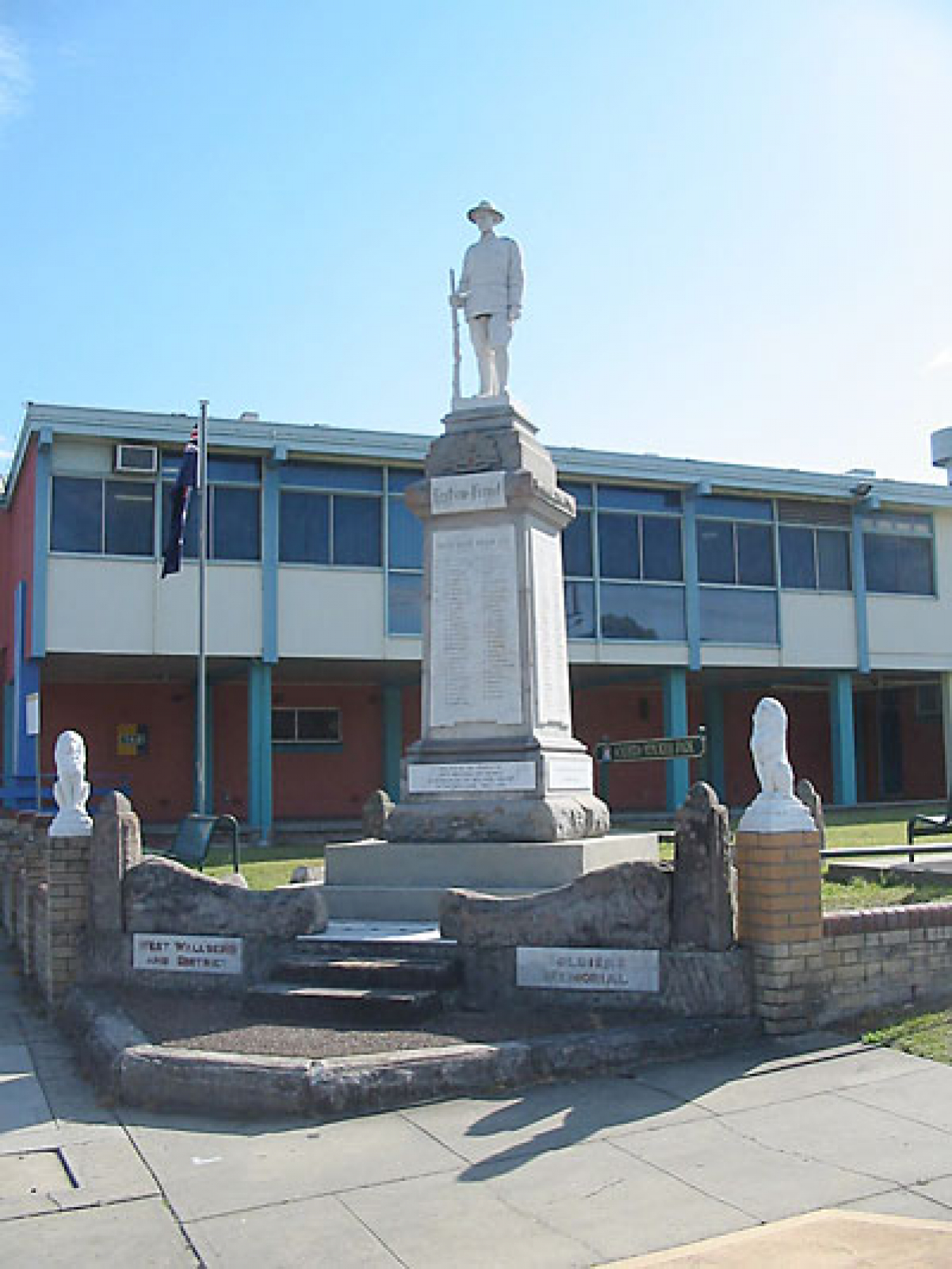 West Wallsend Soldiers Memorial NSW War Memorials Register