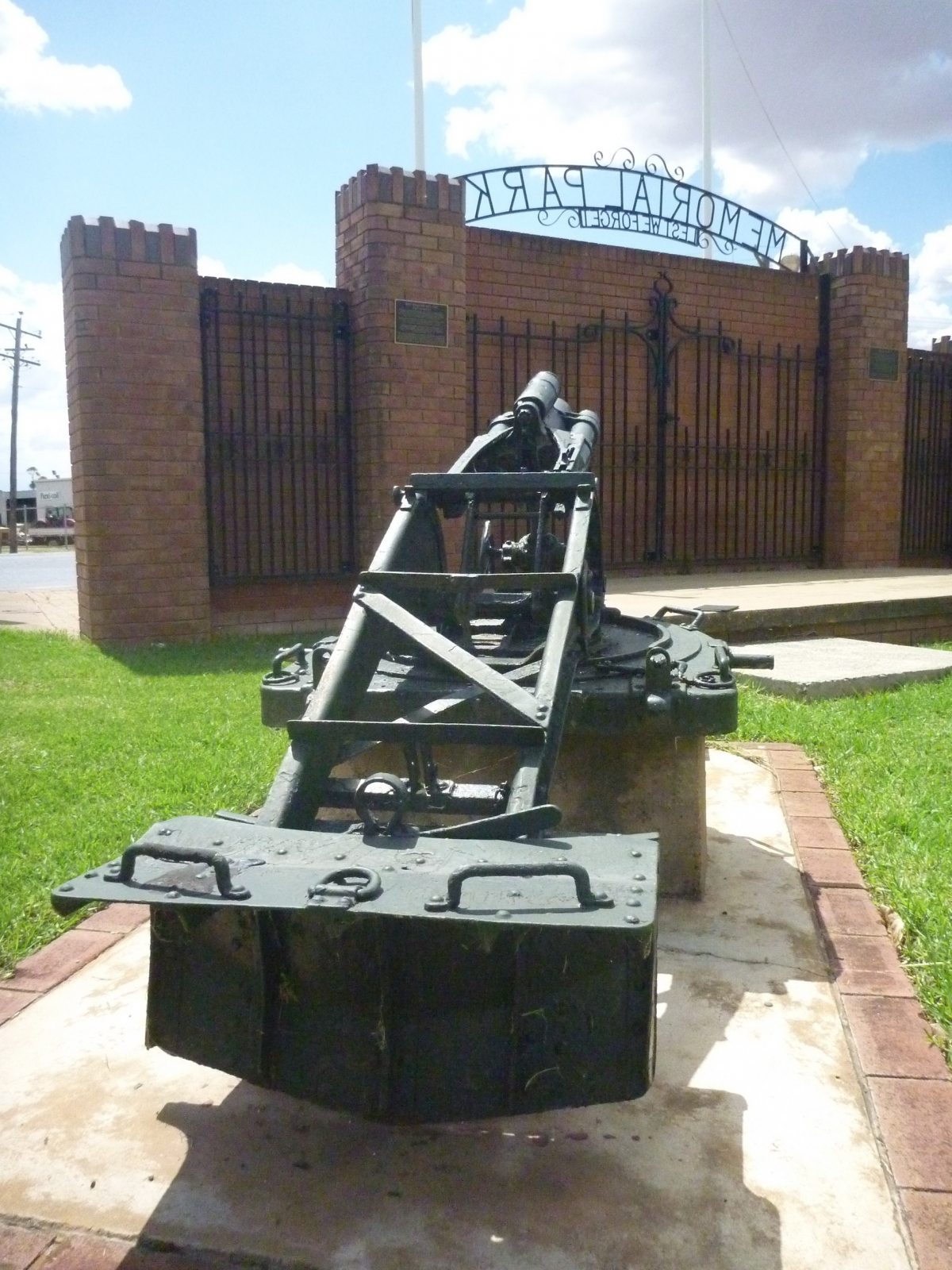 Condobolin First World War Memorial Bomb Thrower NSW War Memorials