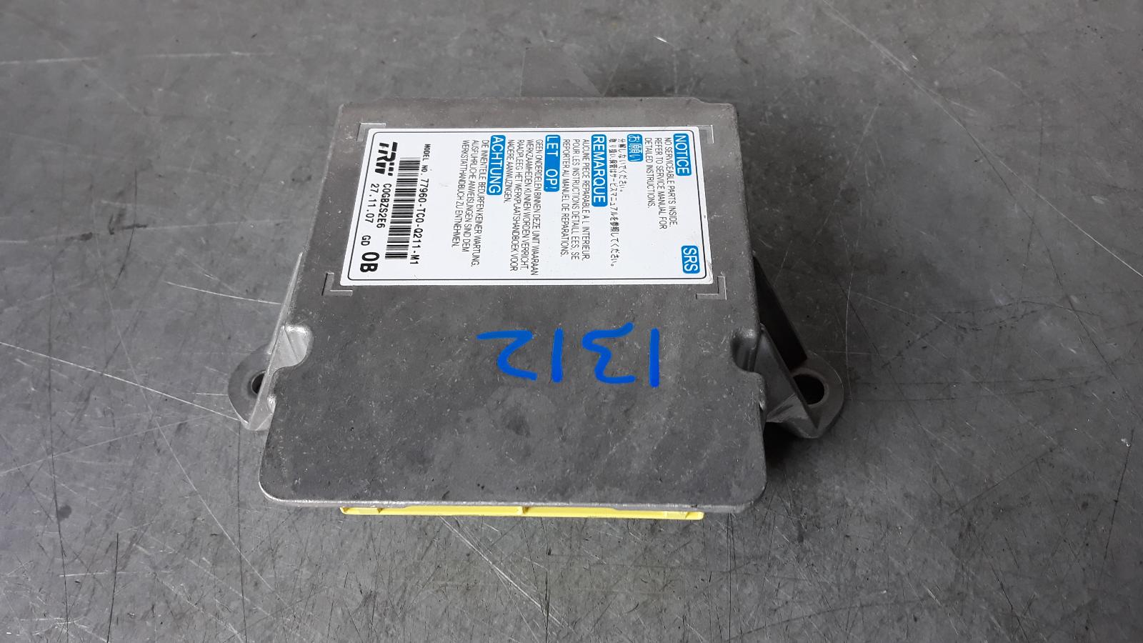 2009 Honda Accord Airbag Module/Sensor View Auto part Airbag Module/Sensor Honda Accord 2009