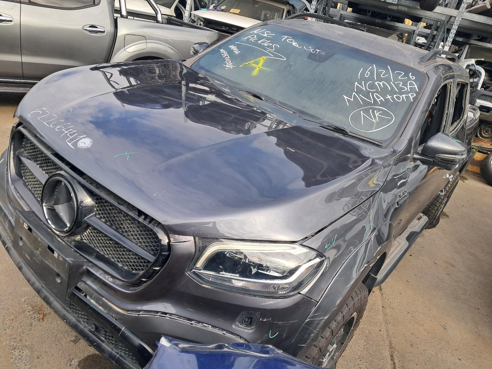 2019 Mercedes X Class Exhaust System View Auto part Exhaust System Mercedes X Class 2019