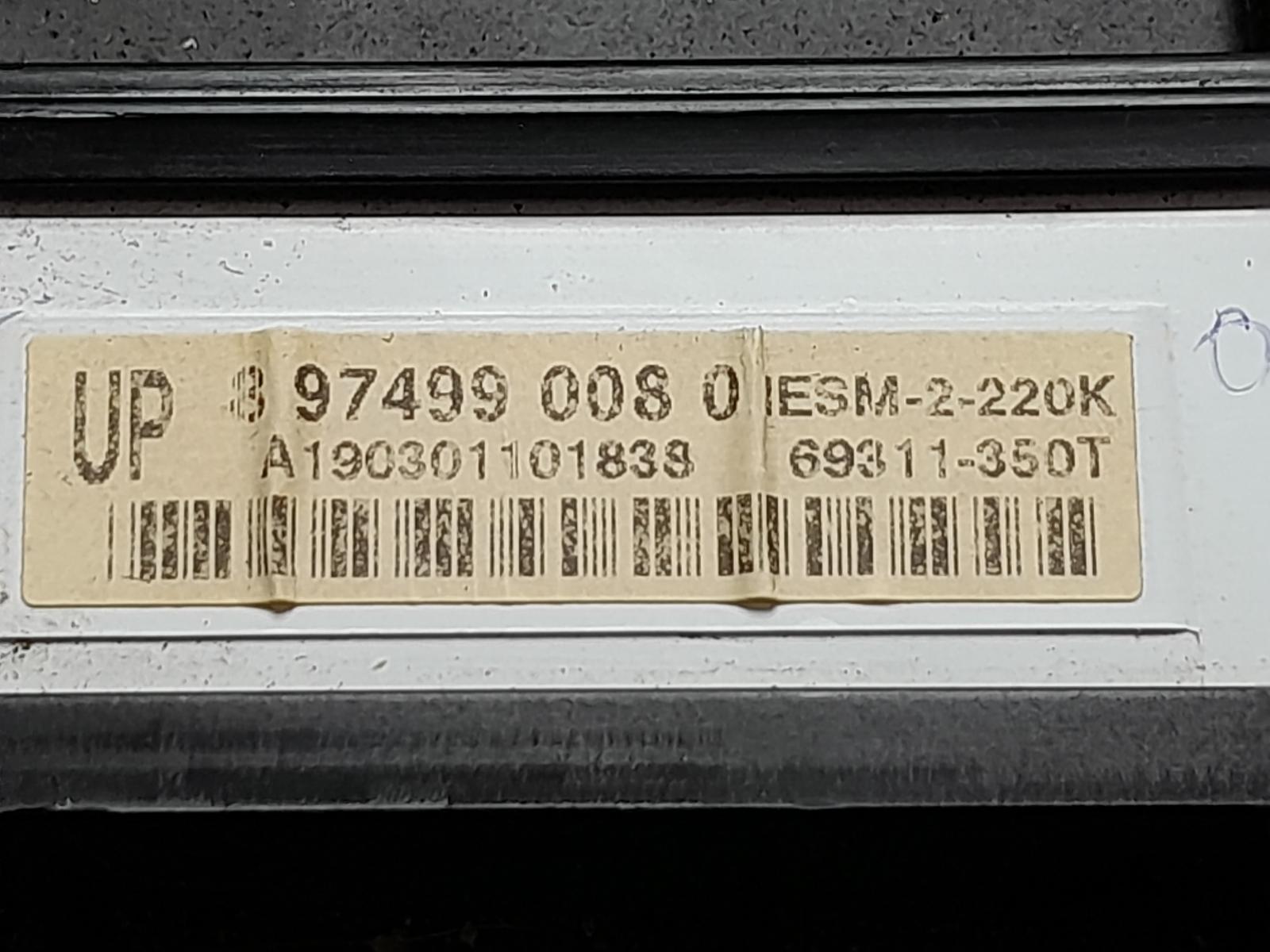 View Auto part Instrument Cluster Isuzu Dmax 2019