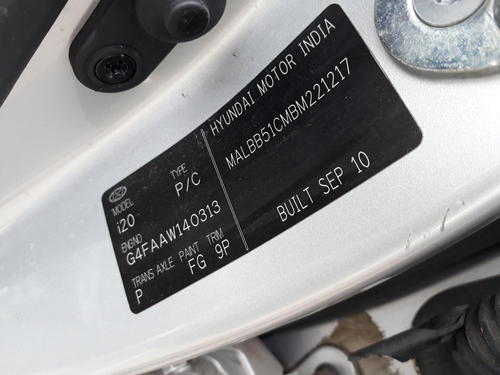 View Auto part Coil/Coil Pack Hyundai I20 2010