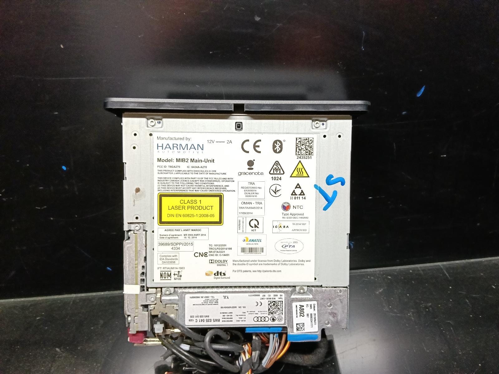 View Auto part Radio/Cd/Dvd/Sat/Tv Audi Q5 2019