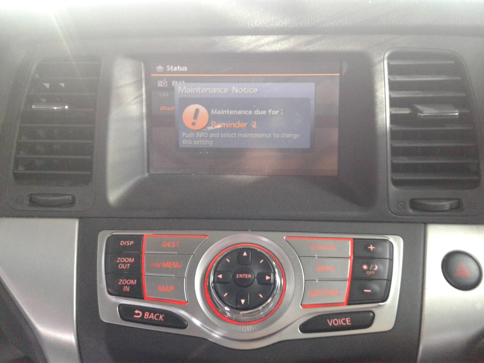 2009 Nissan Murano Radio/Cd/Dvd/Sat/Tv View Auto part Radio/Cd/Dvd/Sat/Tv Nissan Murano 2009