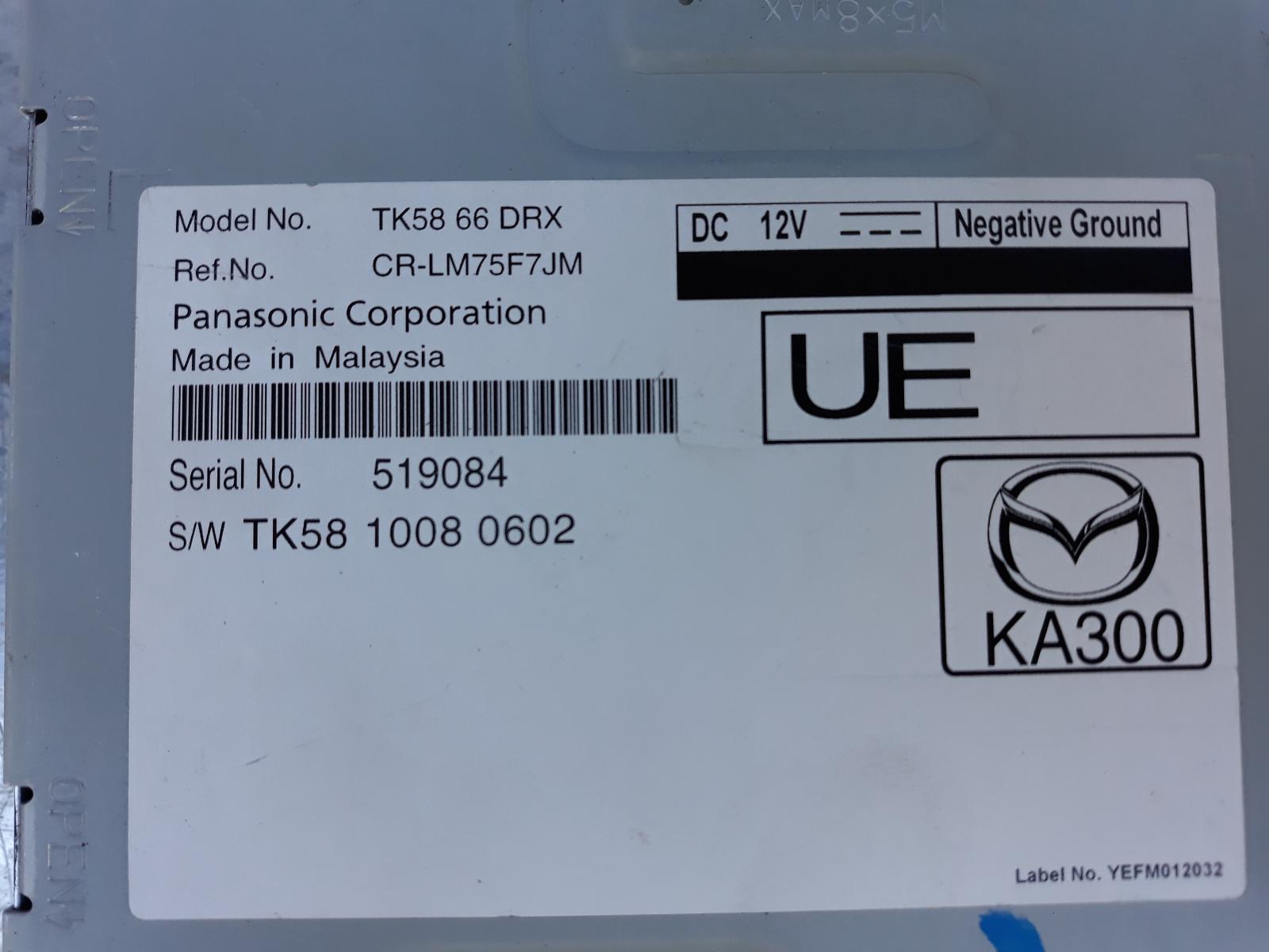 View Auto part Misc Switch/Relay Mazda Cx9 2017
