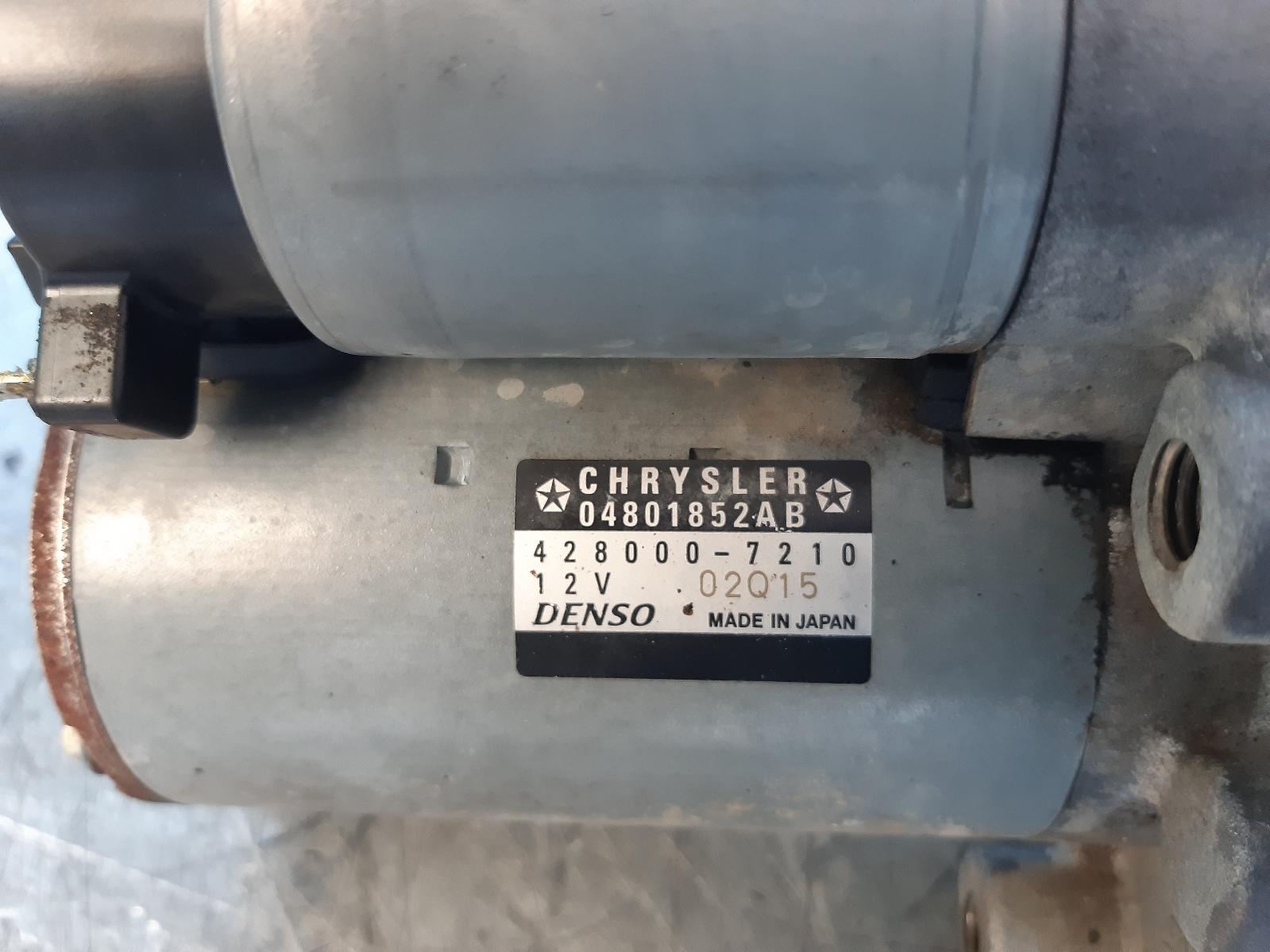 View Auto part Starter Chrysler 300c 2013