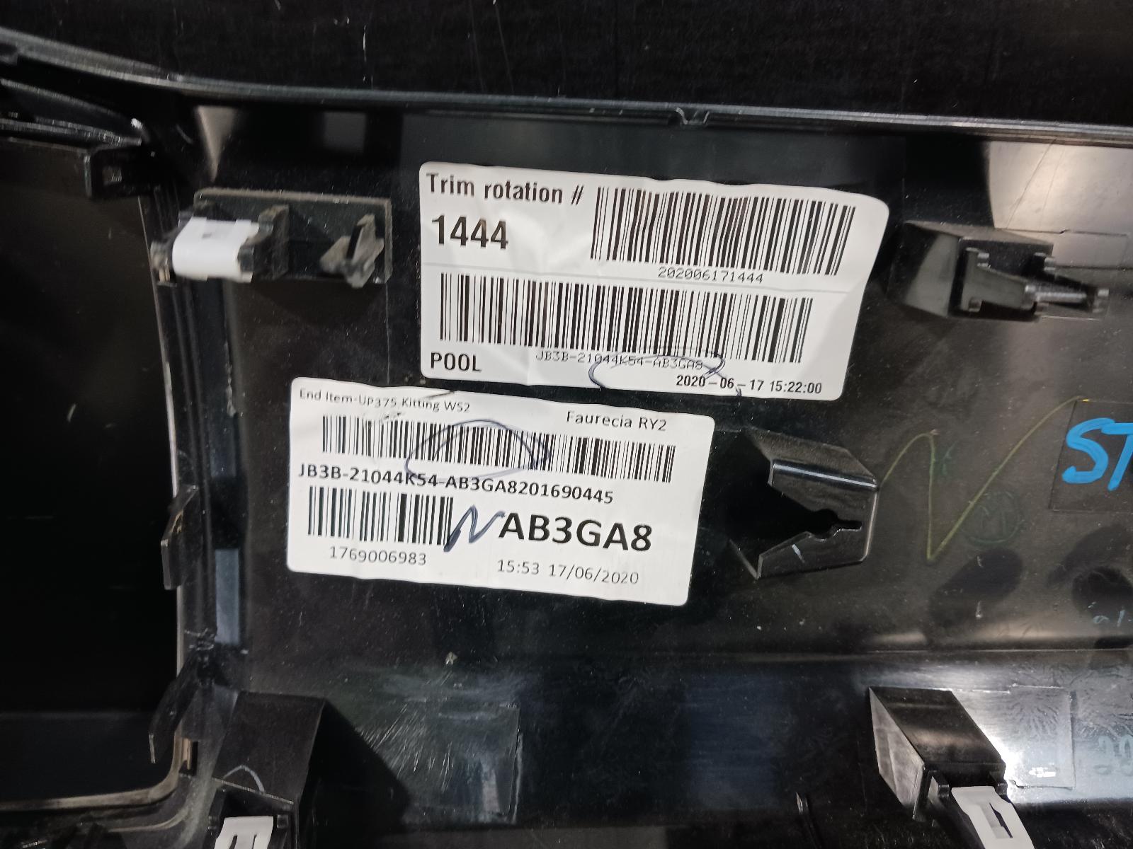 View Auto part Trim Panel Ford Ranger 2020