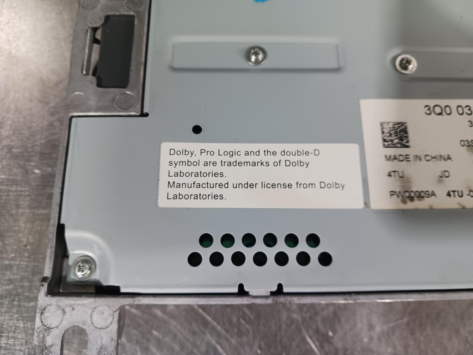 2018 Volkswagen Tiguan Radio/Cd/Dvd/Sat/Tv View Auto part Radio/Cd/Dvd/Sat/Tv Volkswagen Tiguan 2018