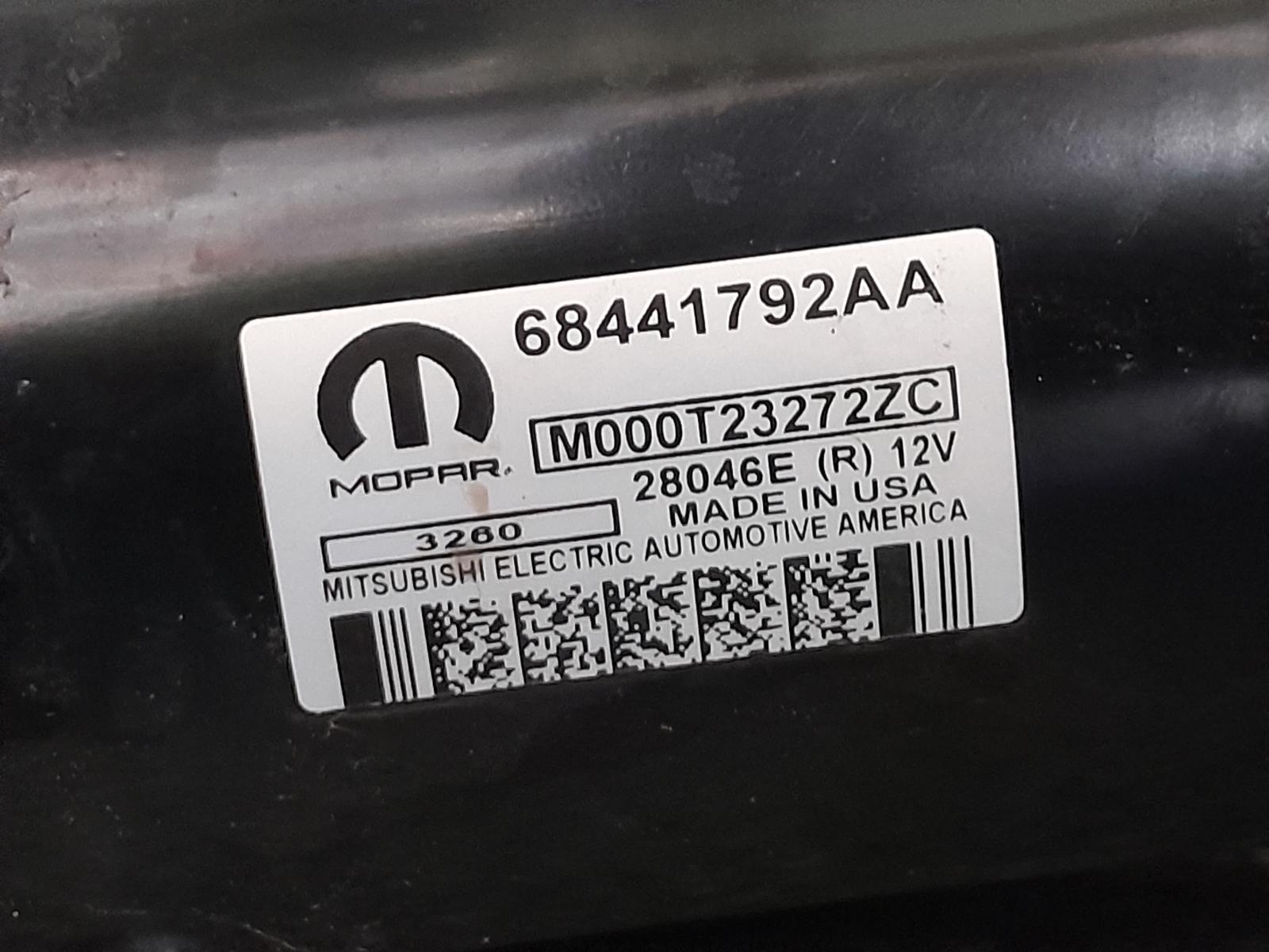 2021 Ram 1500 Starter View Auto part Starter Ram 1500 2021