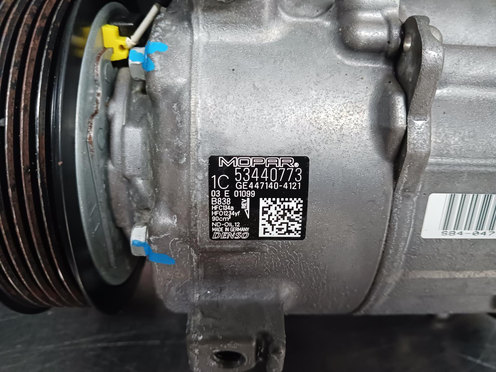 View Auto part A/C Compressor Jeep Compass 2021