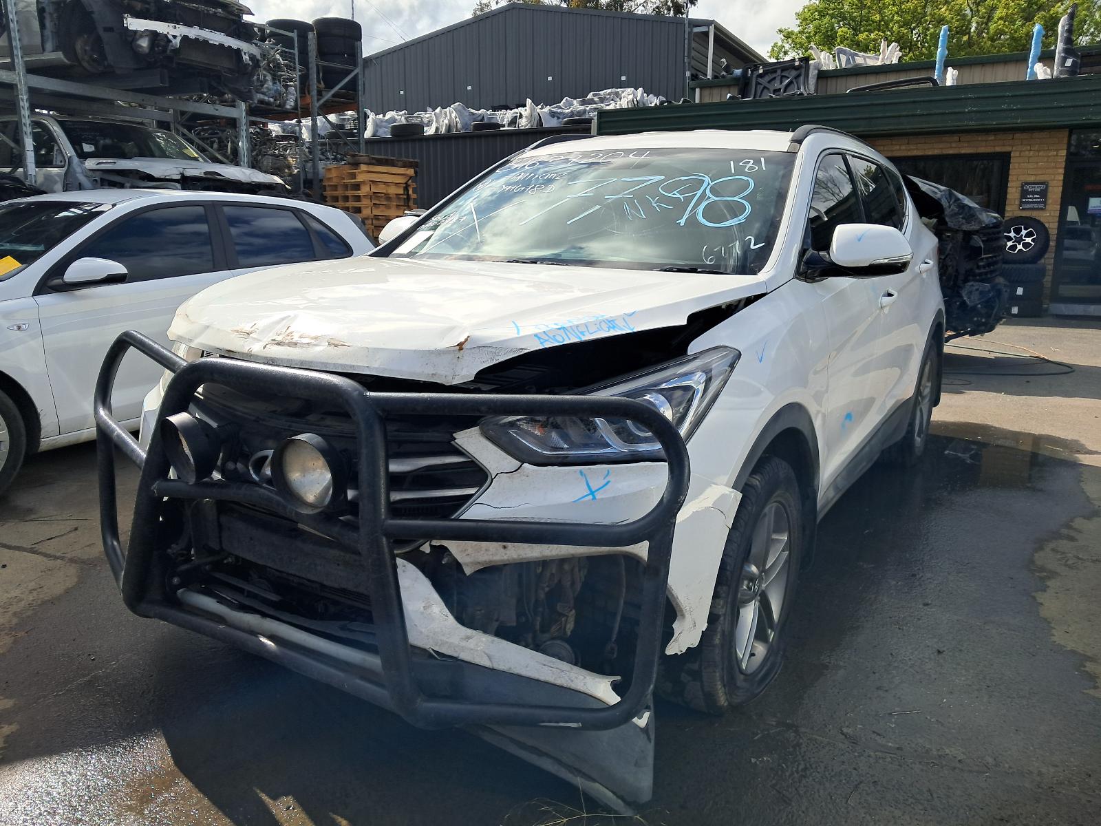 2017 Hyundai Santa Fe Towbar View Auto part Towbar Hyundai Santa Fe 2017