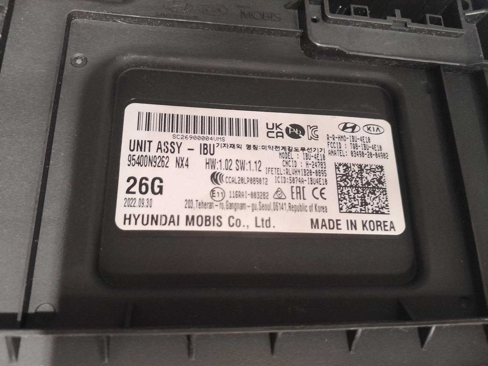 View Auto part Ecu Hyundai Tucson 2022
