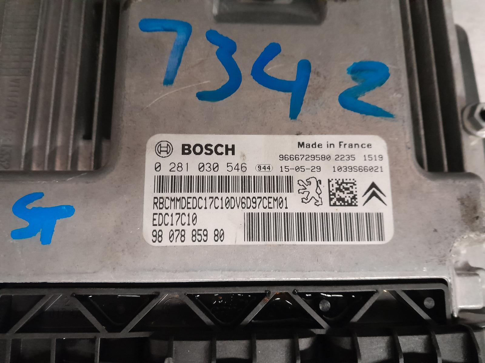 View Auto part Ecu Citroen Berlingo 2016