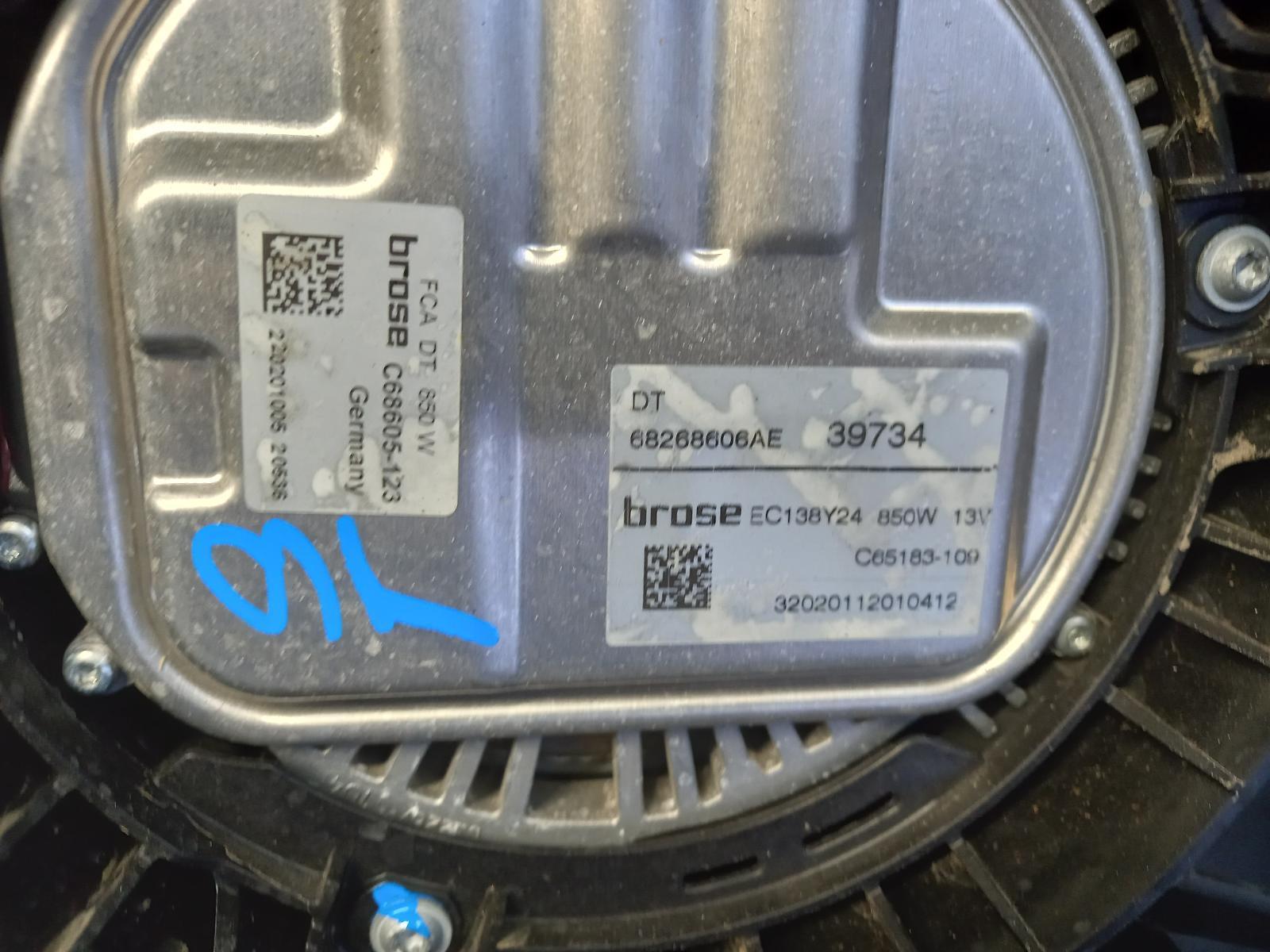 2021 Ram 1500 Fan View Auto part Fan Ram 1500 2021