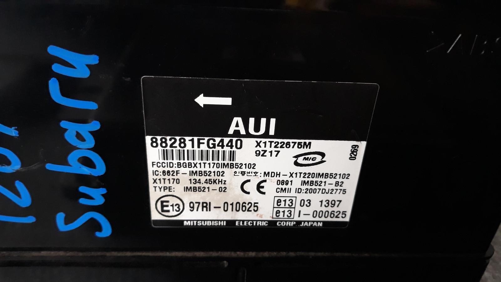 View Auto part Ecu Subaru Impreza 2010