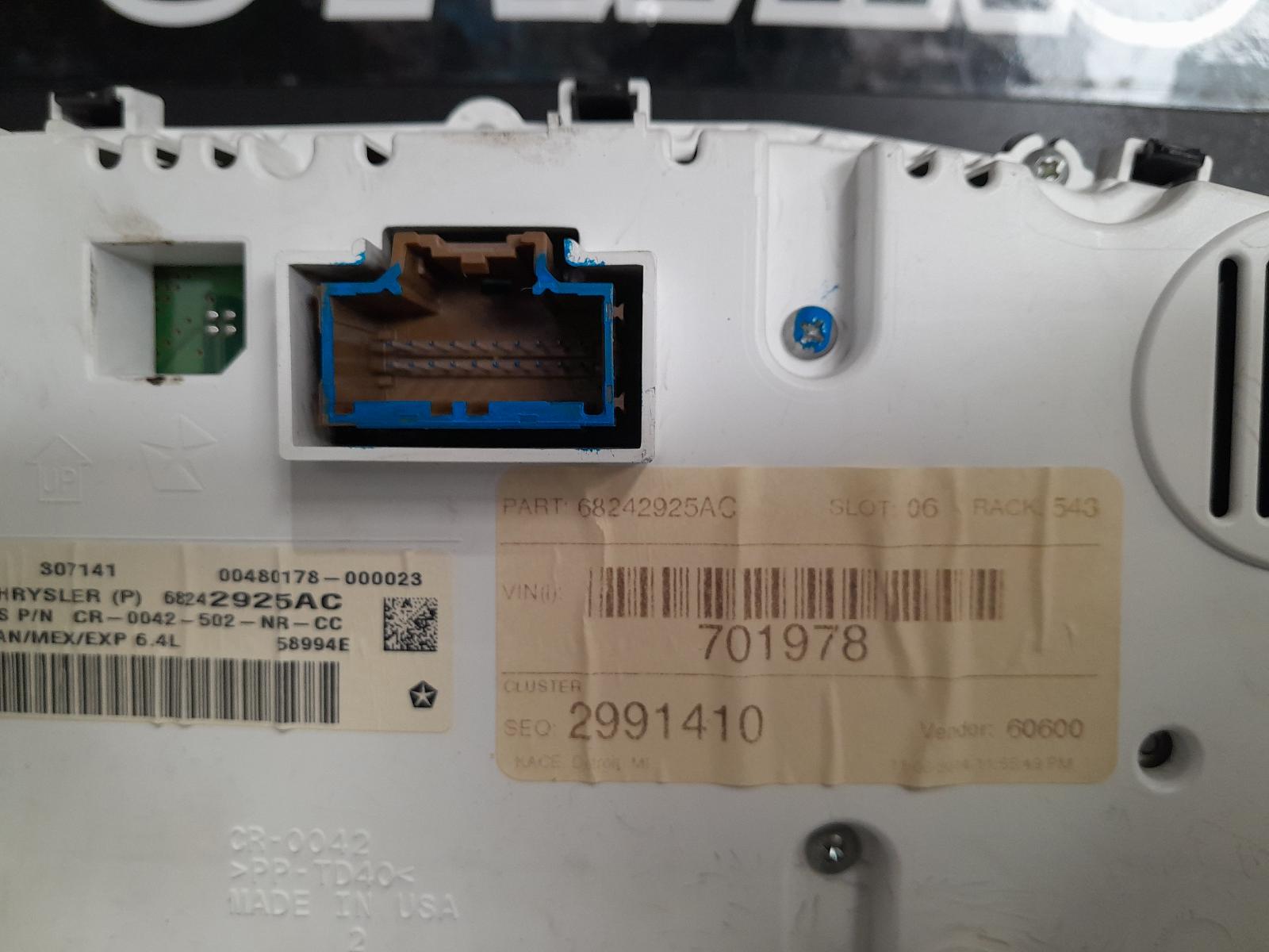 View Auto part Instrument Cluster Jeep Grandcherokee 2015