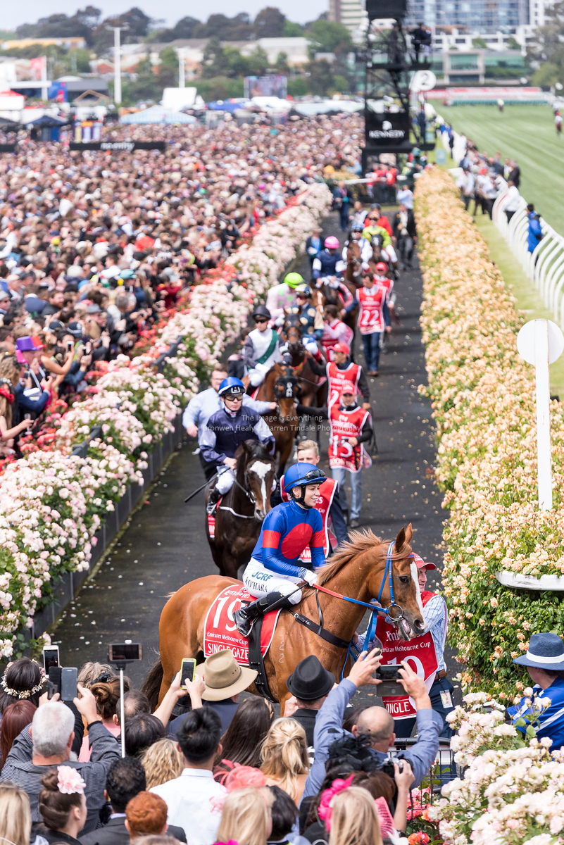 Melbourne Cup Day. Flemington Racecourse. 7 November 2017 Melbourne Cup Day. Flemington Racecourse. 7 November 2017