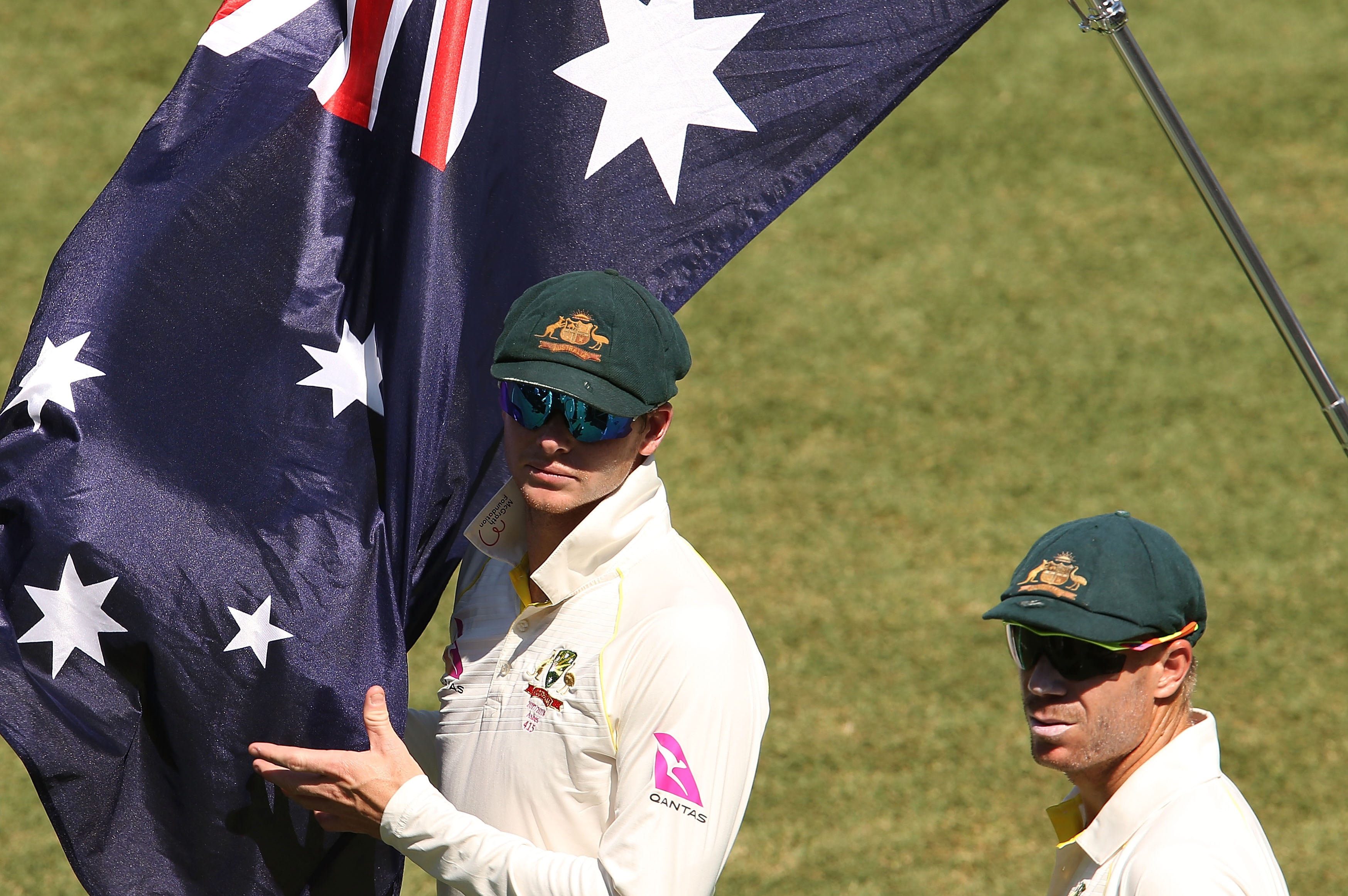 While Steve Smith could be welcomed back to the team, the same cannot be said for Warner. Pic: Jason McCawley - CA/Cricket Australia/Getty Images